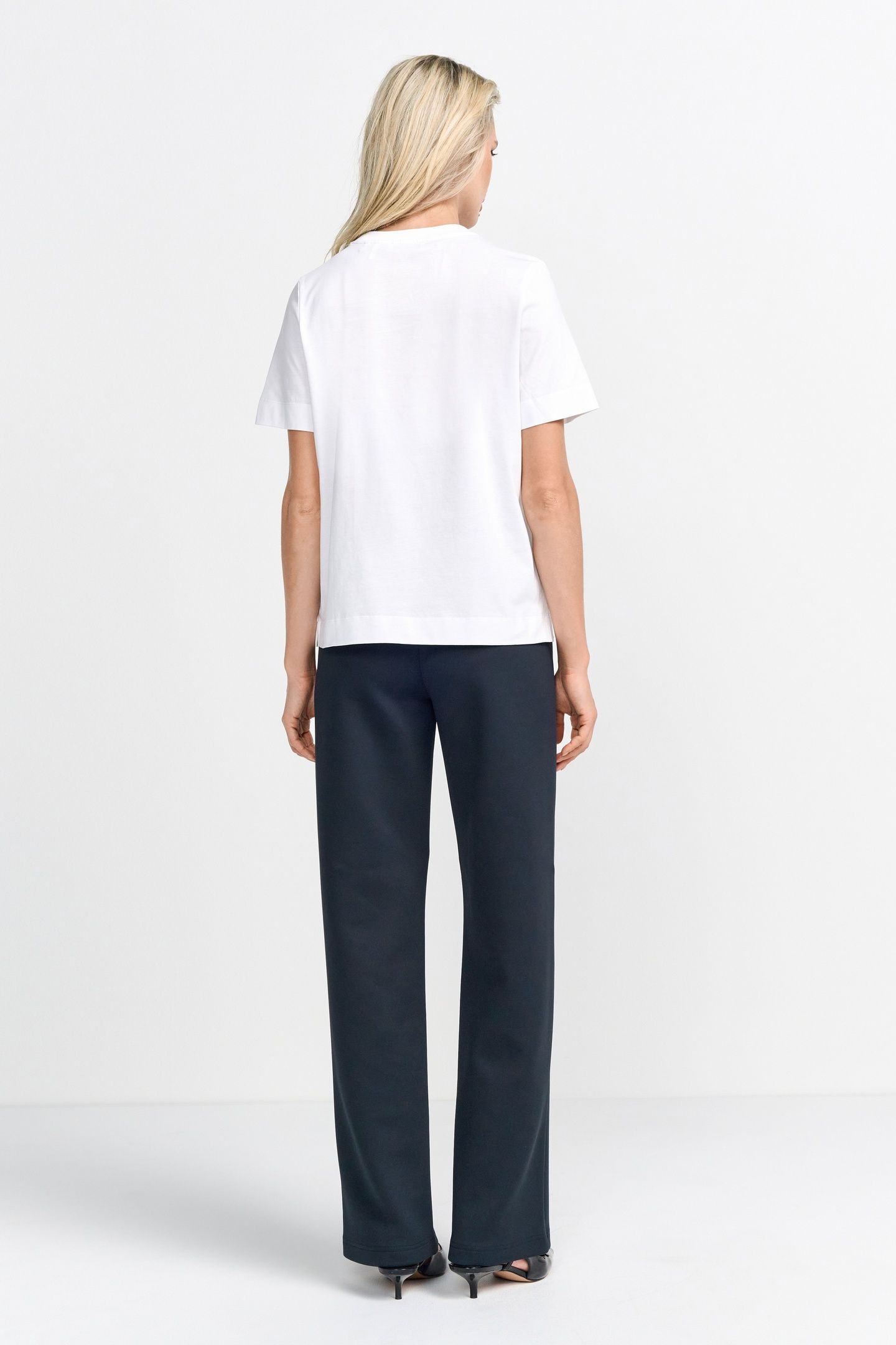 EASY FIT T-SHIRT "LEOMANIA" ORGANIC WHITE 3