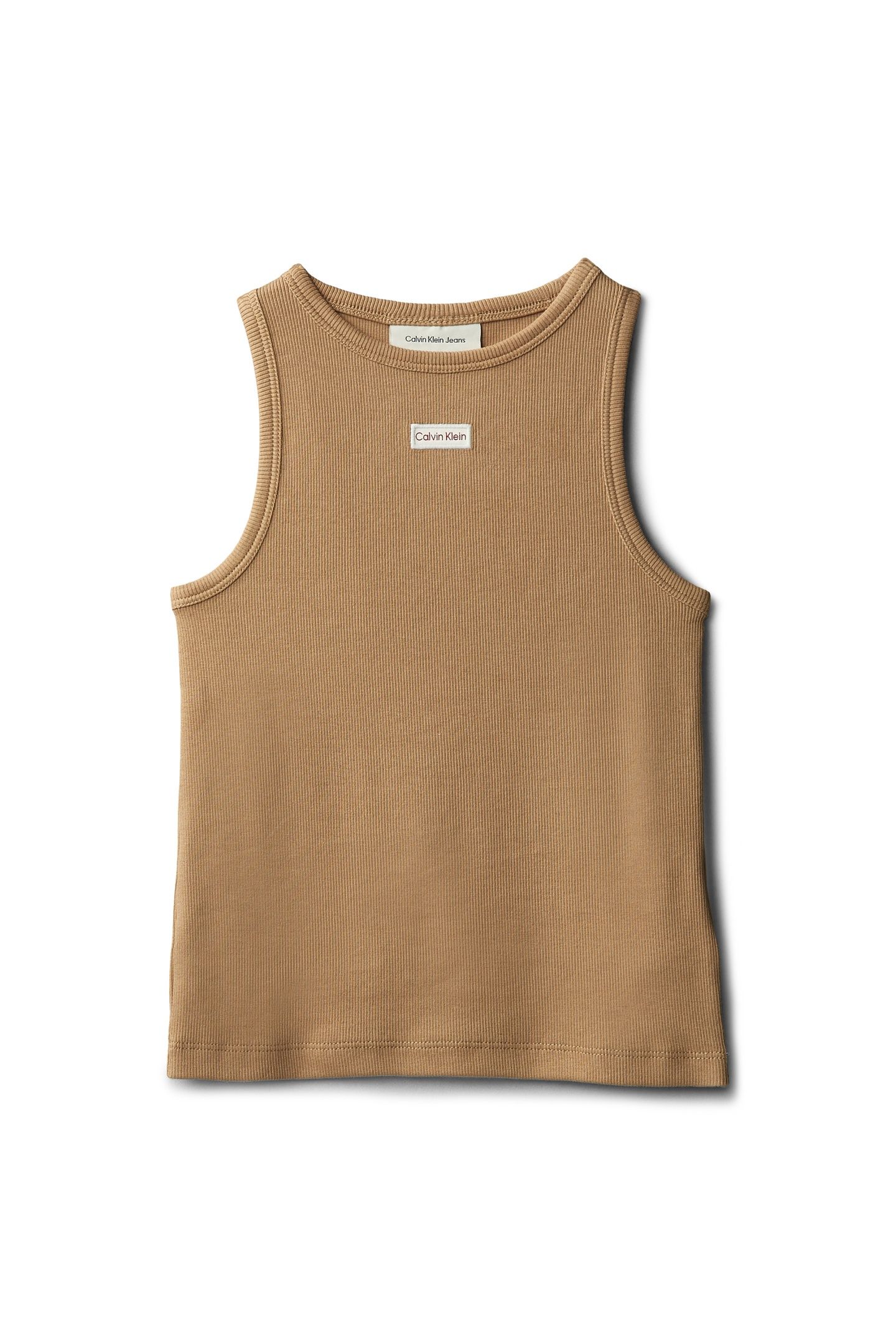 GIRLS RIB TANK TOP TIGERS EYE 5