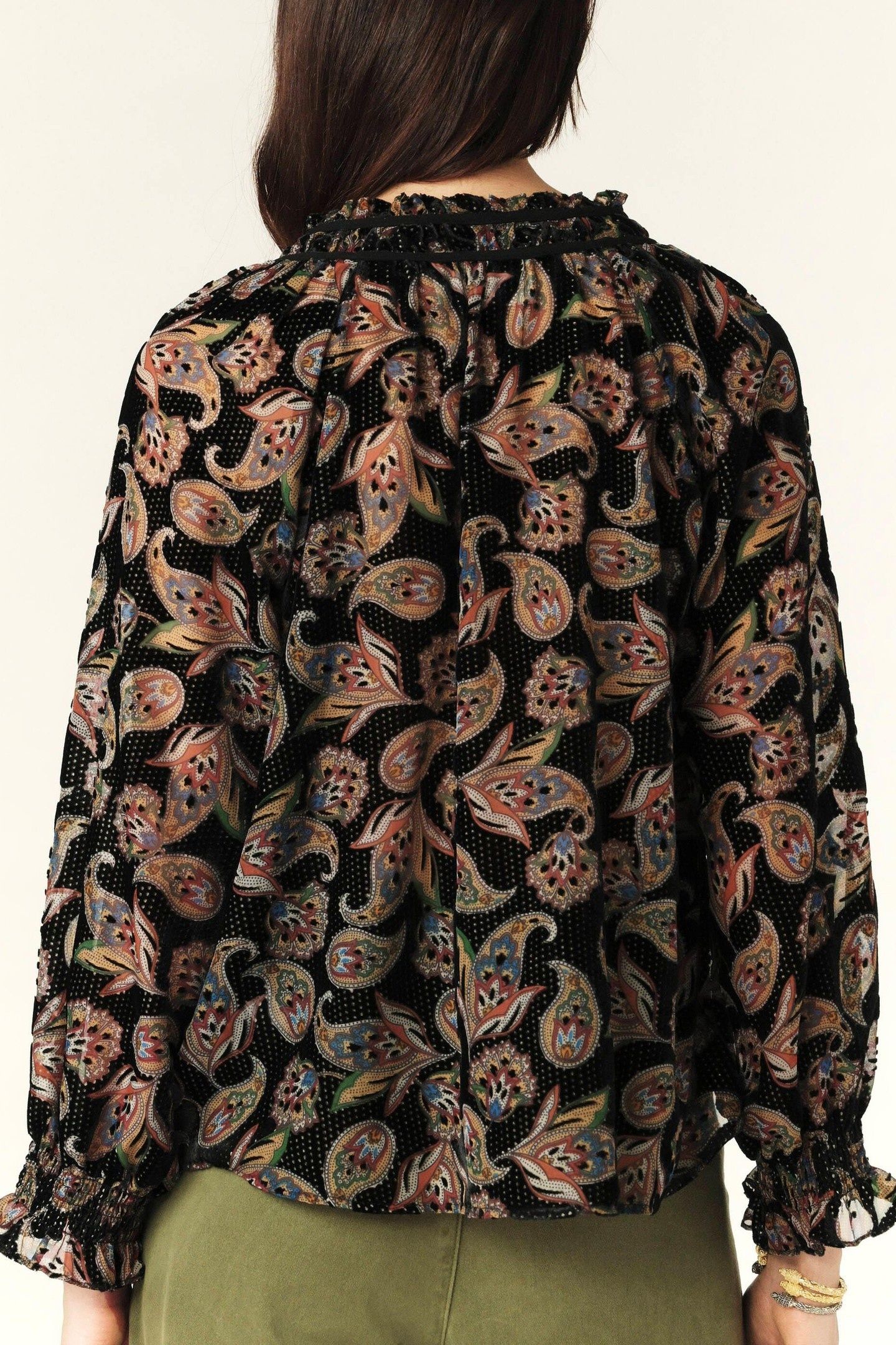 BLOUSE RUIZ NOIR 2