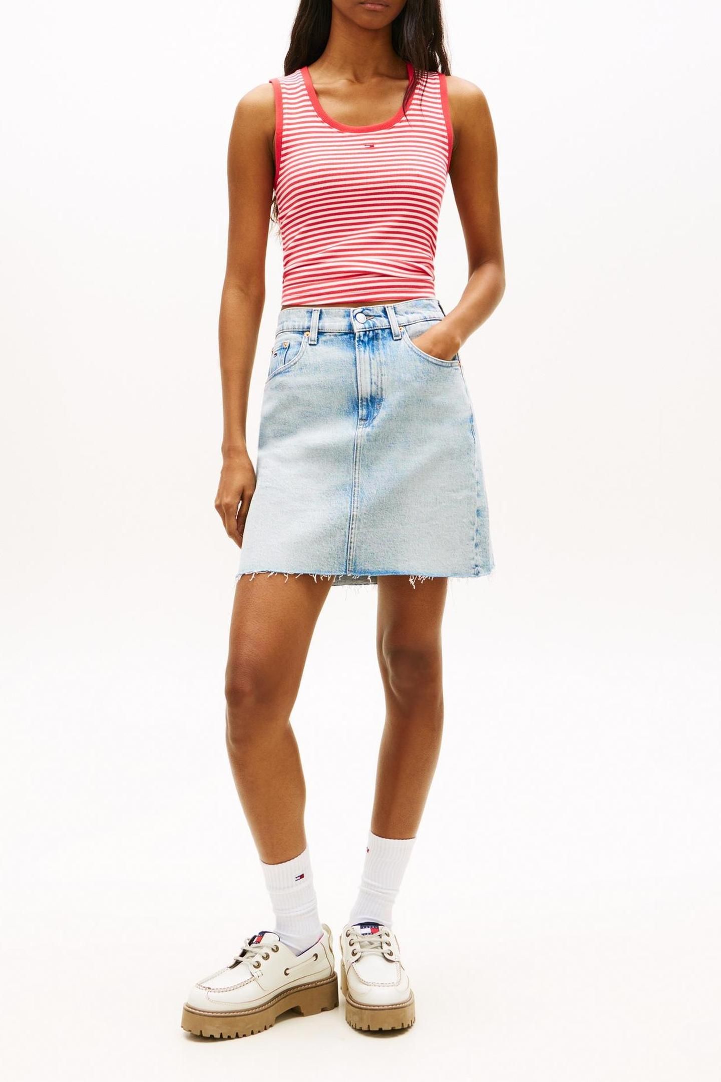 MOM UH SKIRT DENIM LIGHT 2