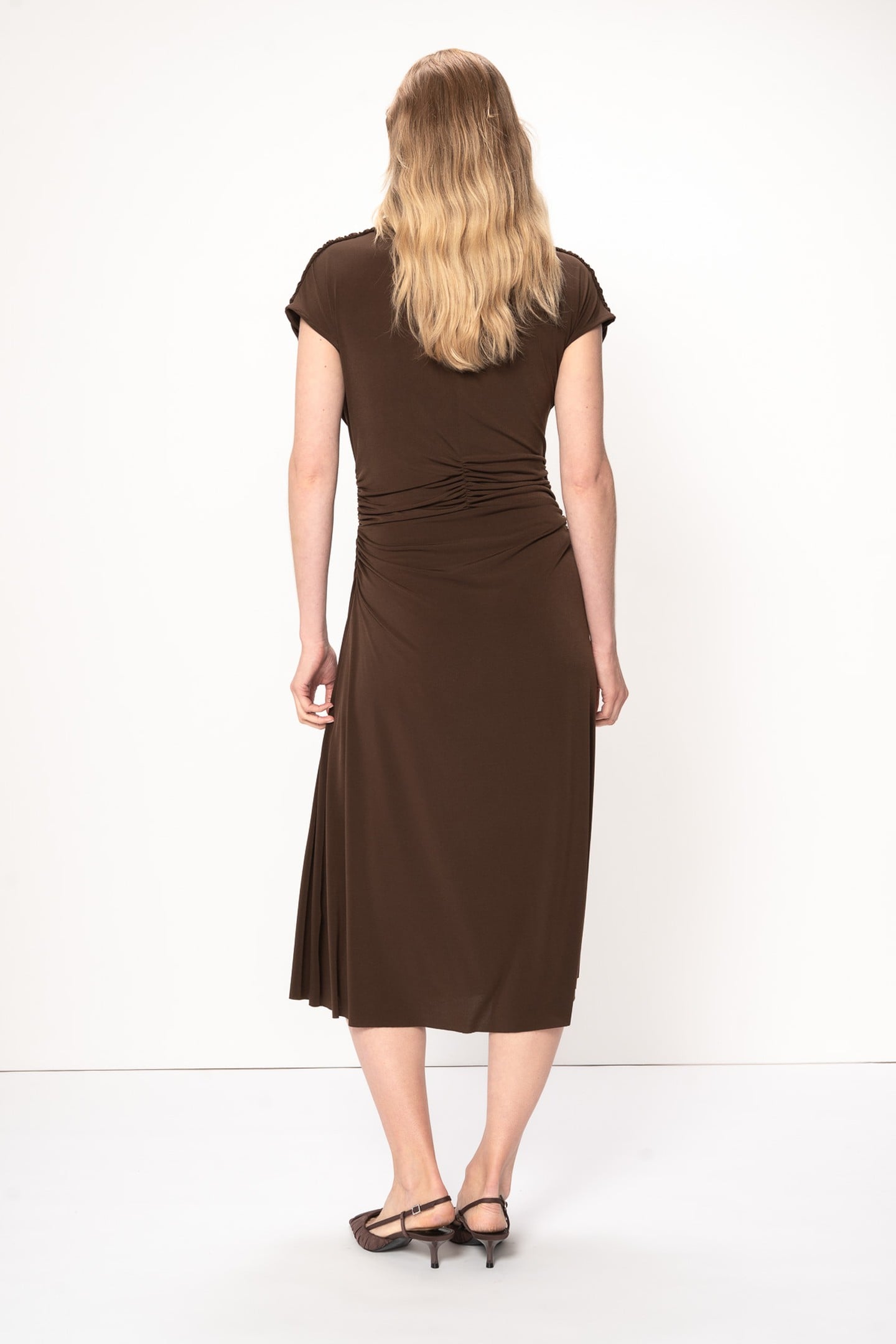 TALIA DRESS MOCHA 4