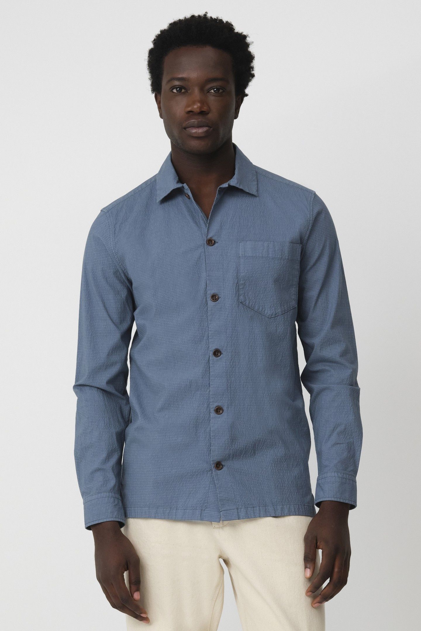CASUAL SHIRT LM BLUE 1