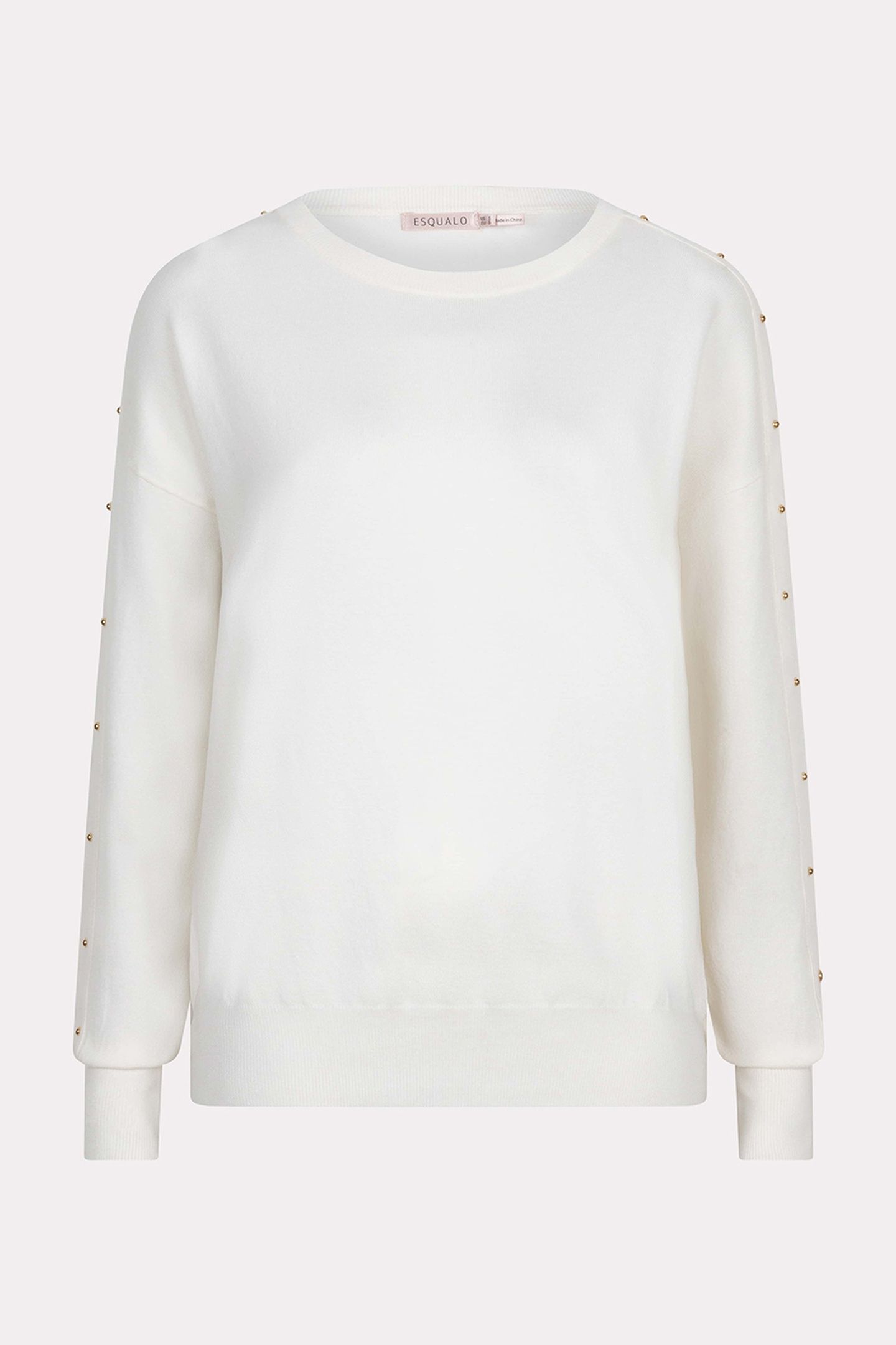 SWEATER OVERSIZED BASIC KNIT OFF WHITE 5