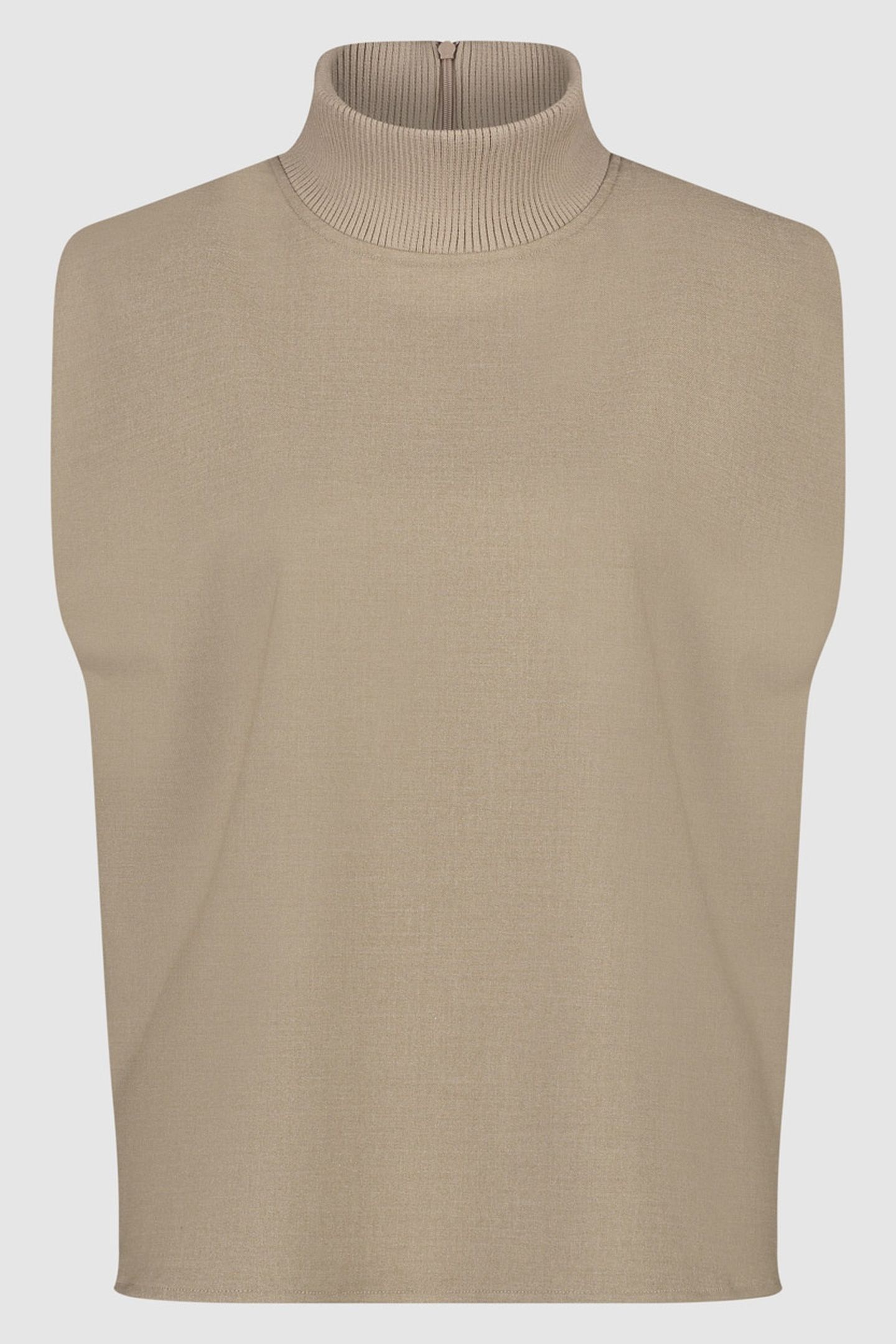 PHILIPPA TOP BEIGE VELVET 1