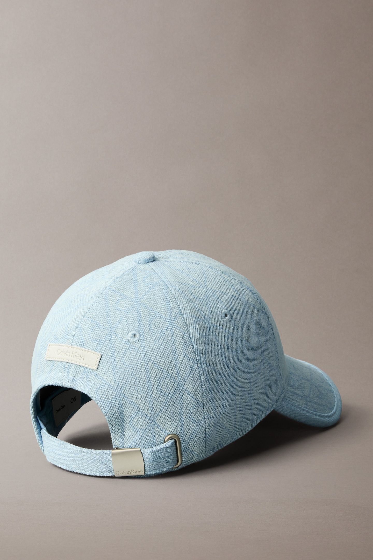 DENIM EMBLEM BURNOUT CAP LIGHT WASH DENIM 2