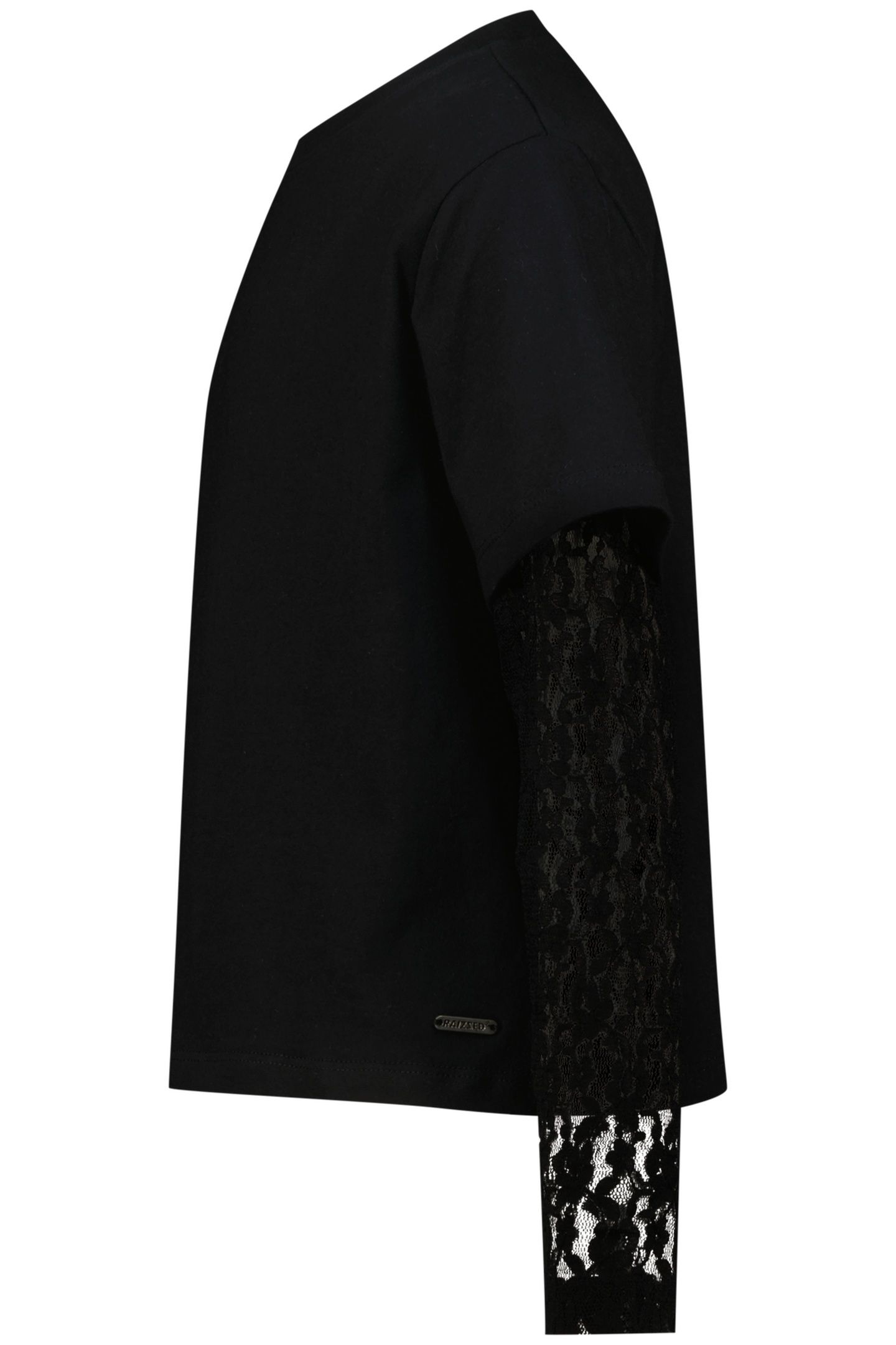 GIRLS TANYA T-SHIRT DEEP BLACK 2