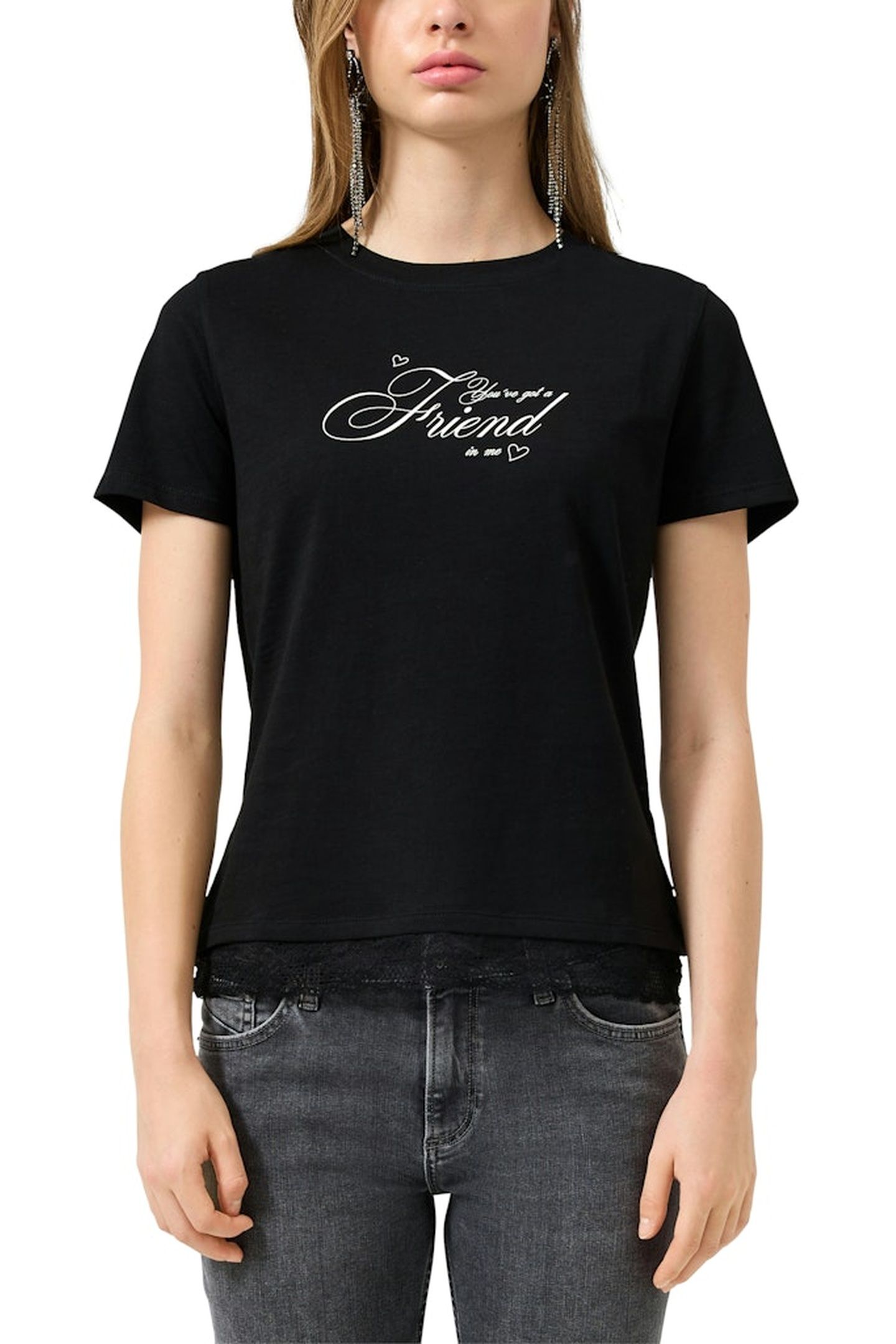 S.OLIVER-QS T-SHIRTS BLACK 3