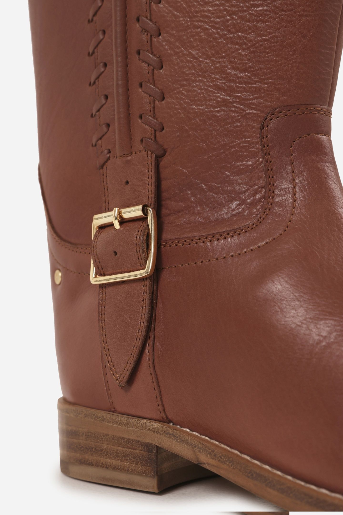 LENI-JO HIGH BOOT CARAMEL 5
