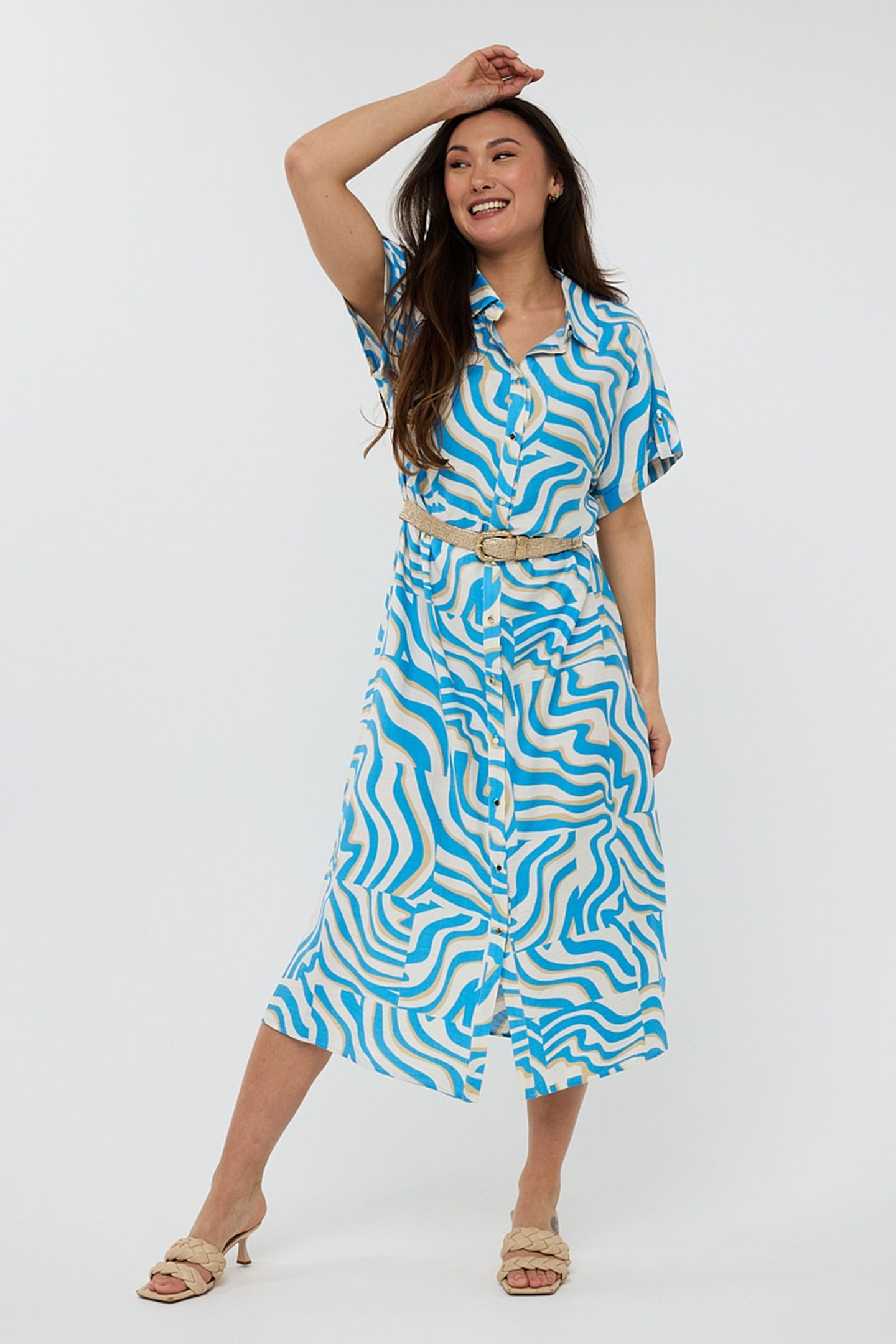 DRESS ELECTRIC ZEBRA PRINT 1