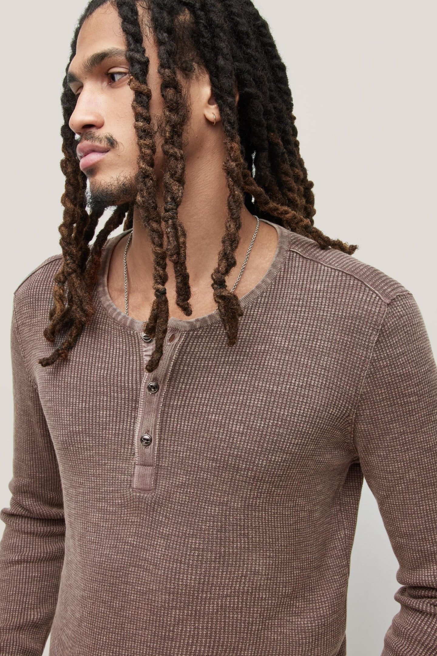NASHVILLE WAFFLE HENLEY I PLUM WOOD 3