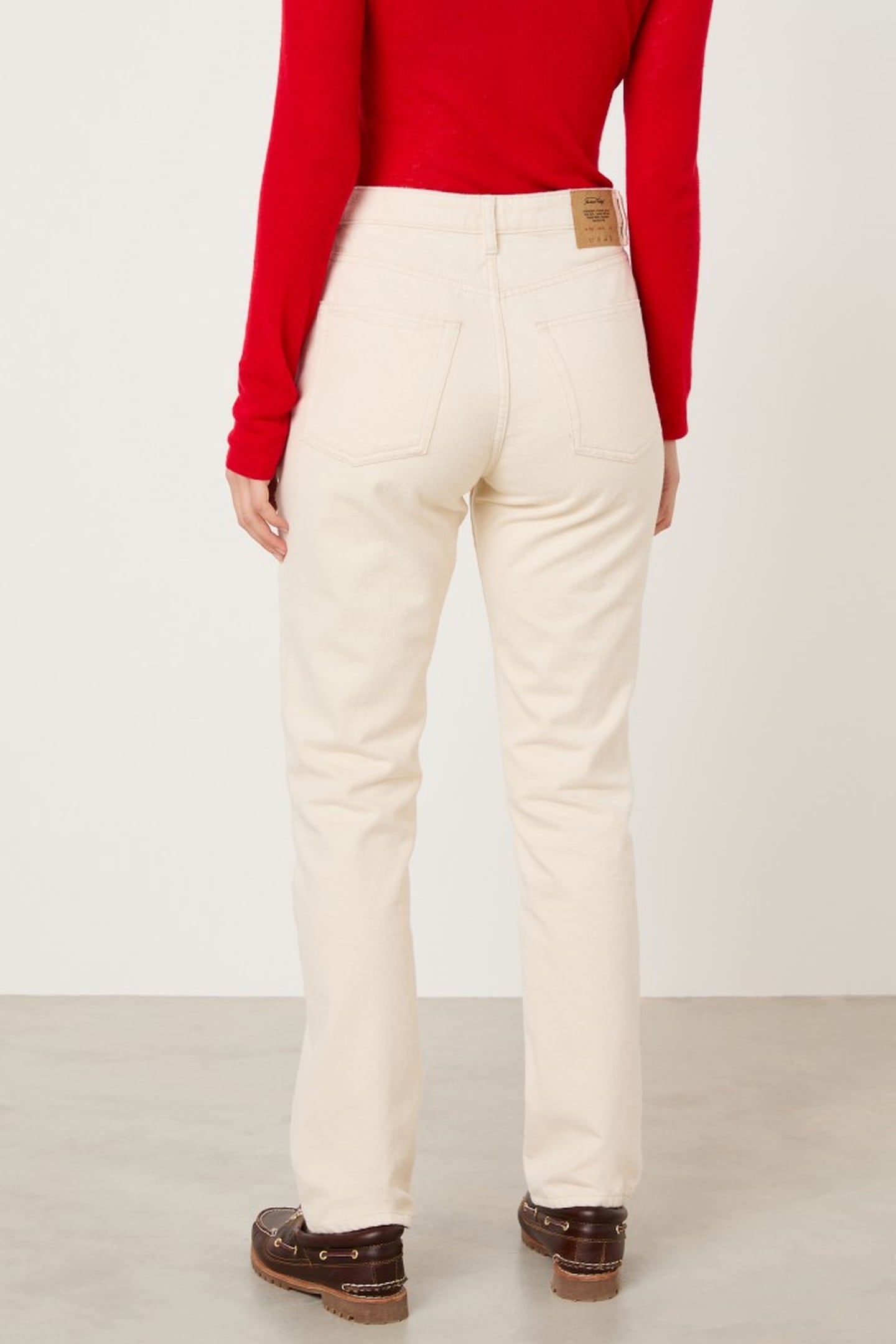 SPYWOOD 5 POCKETS JEANS ECRU 4