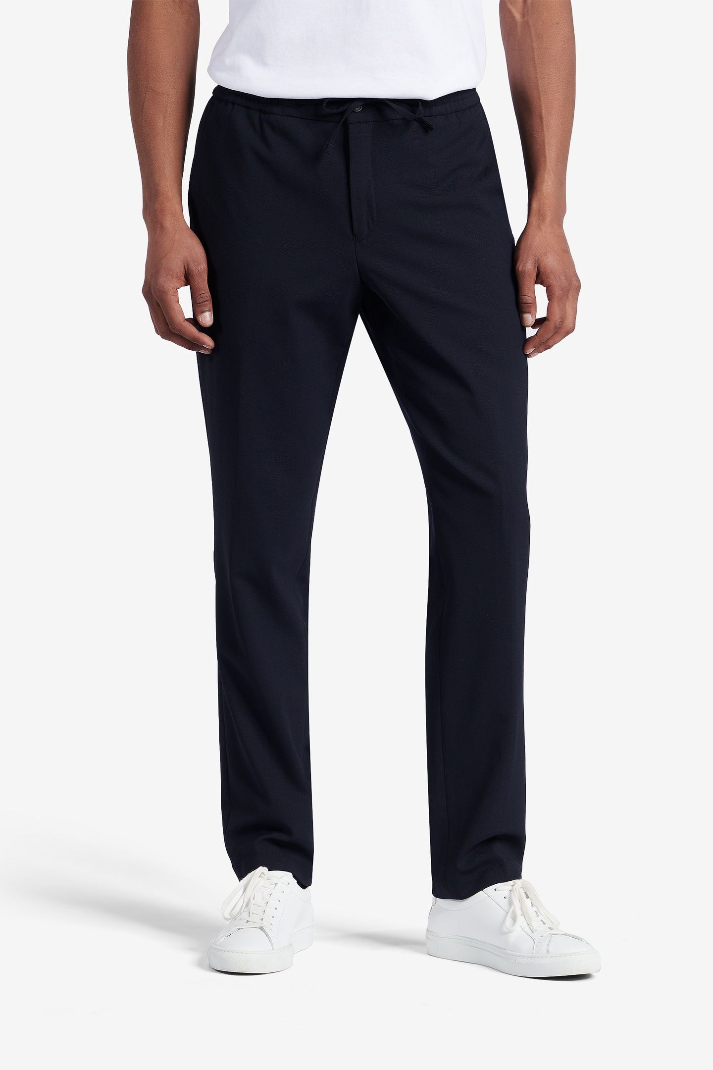 MONTREAL WASHABLE WOOL-STRETCH NAVY 1