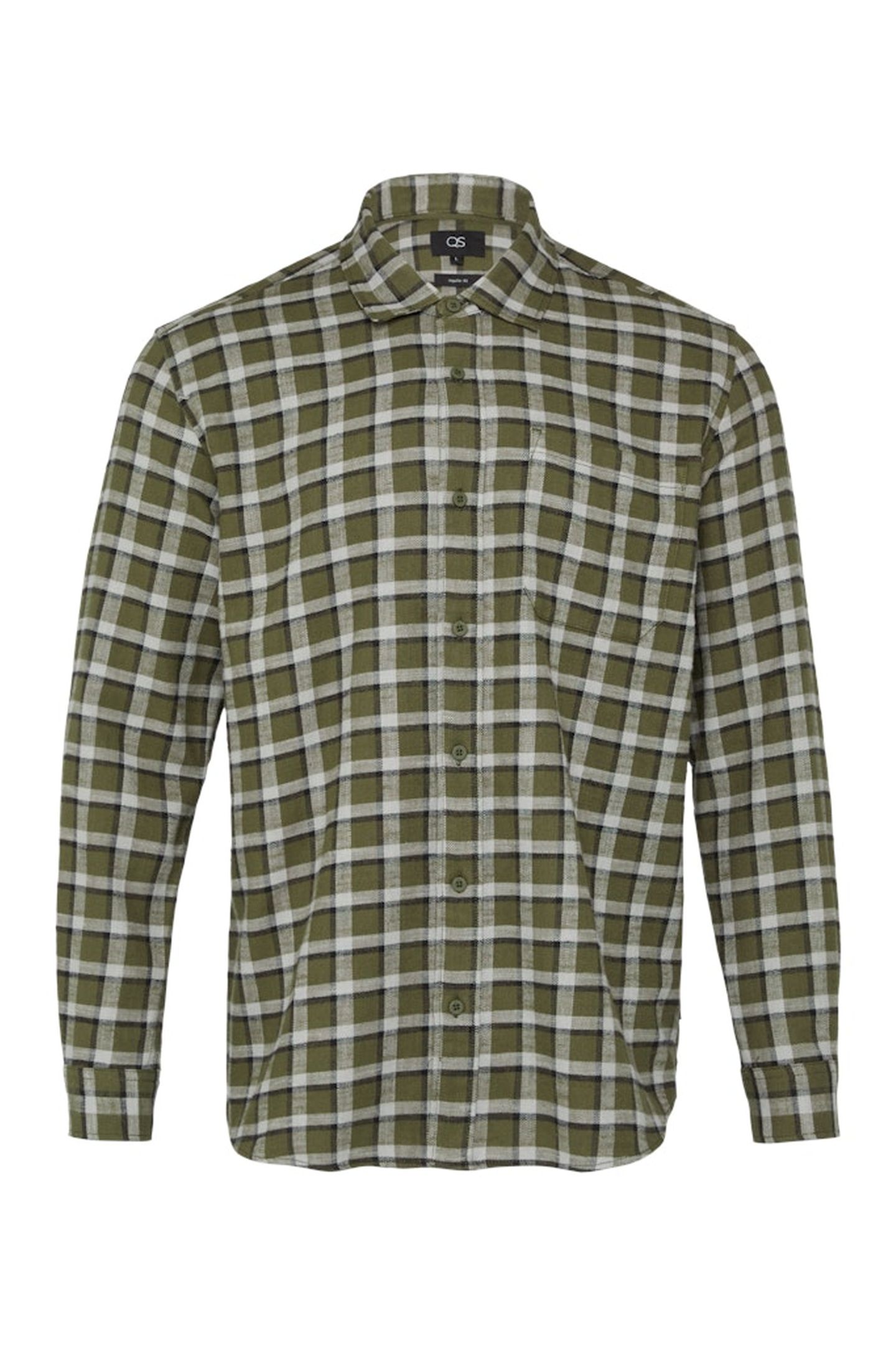 S.OLIVER-QS SHIRTS DARK GREEN 4