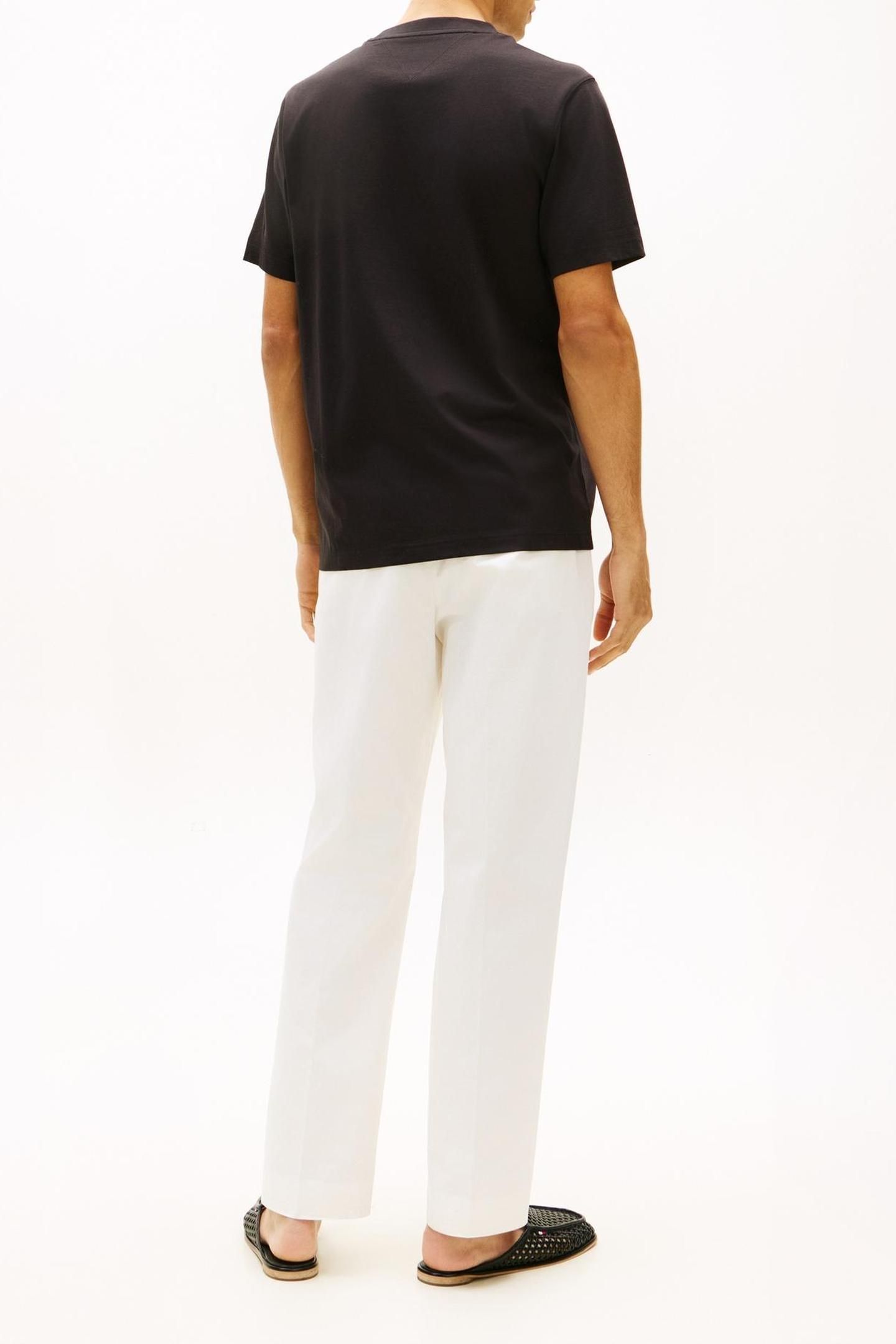 SCRIPT MONOGRAM T-SHIRT BLACK 3