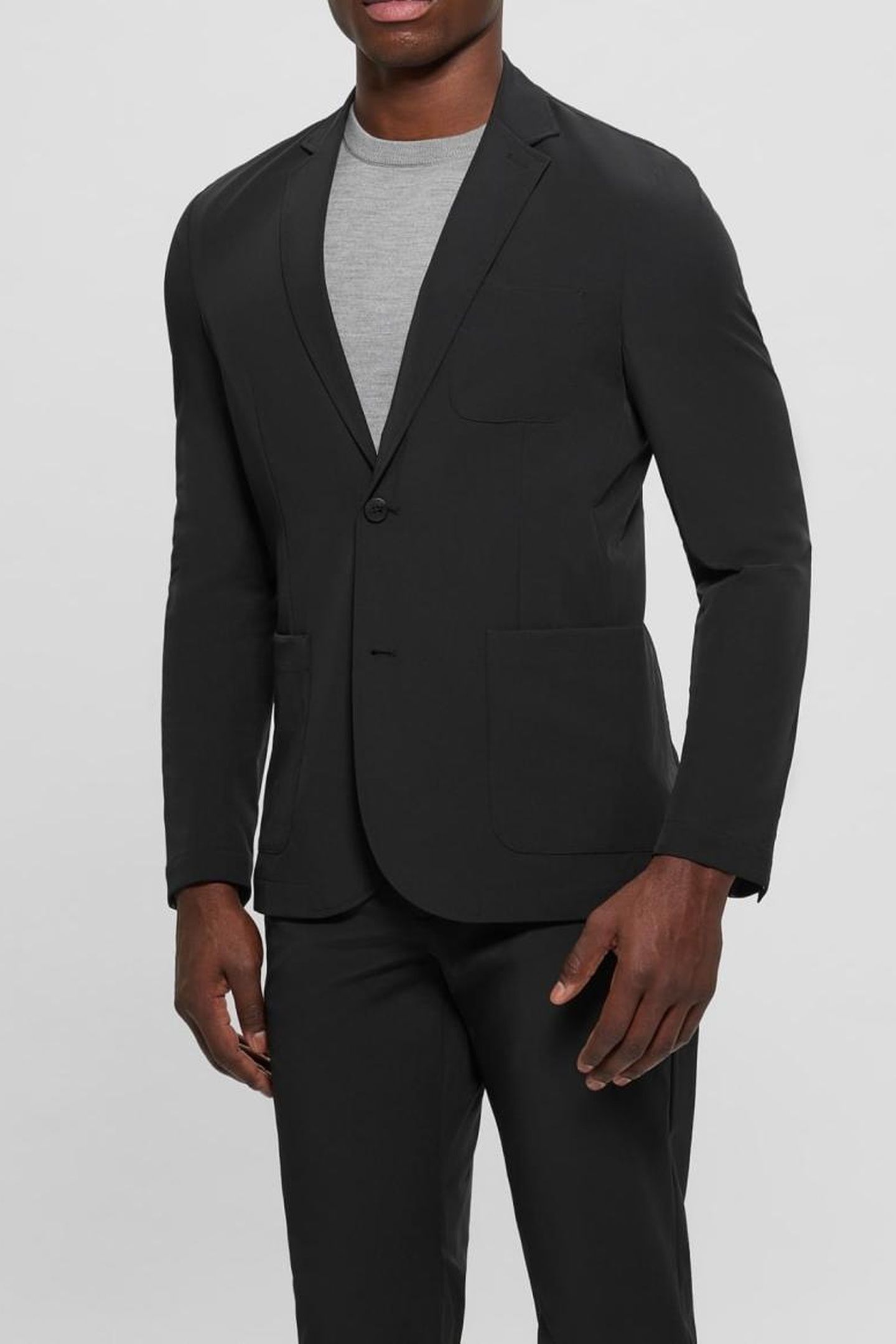 GUESS ECO TYRON BLAZER JET BLACK A996 3