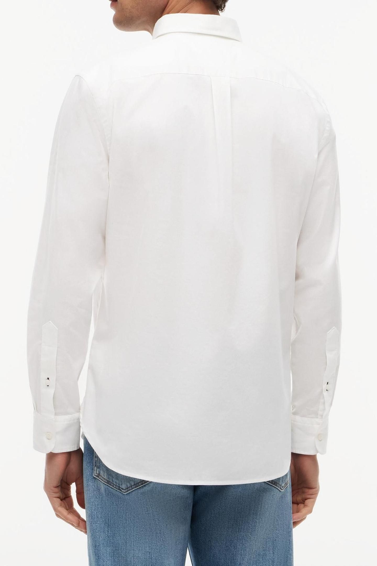 LIGHT OXFORD SOLID SHIRT WHITE 2