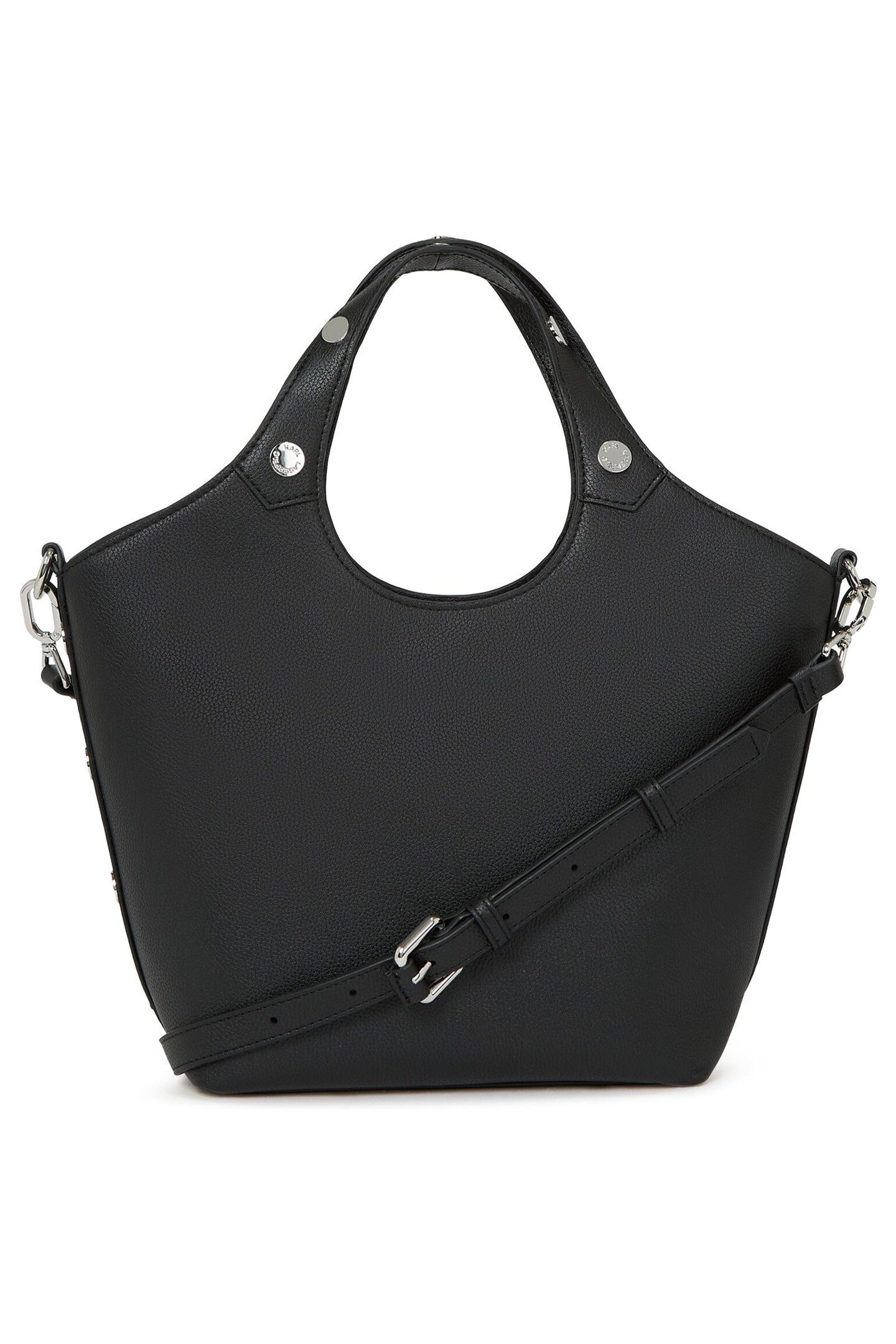 K/ROCKY MARAIS SMALL TOTE BLACK-NICKEL 2