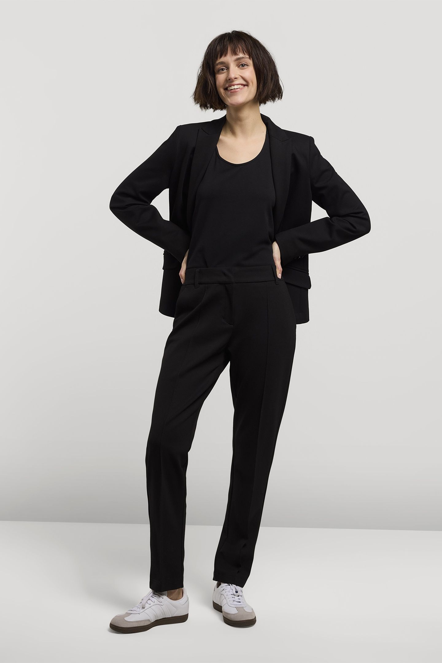 TROUSERS PUNTO MILANO BLACK 1