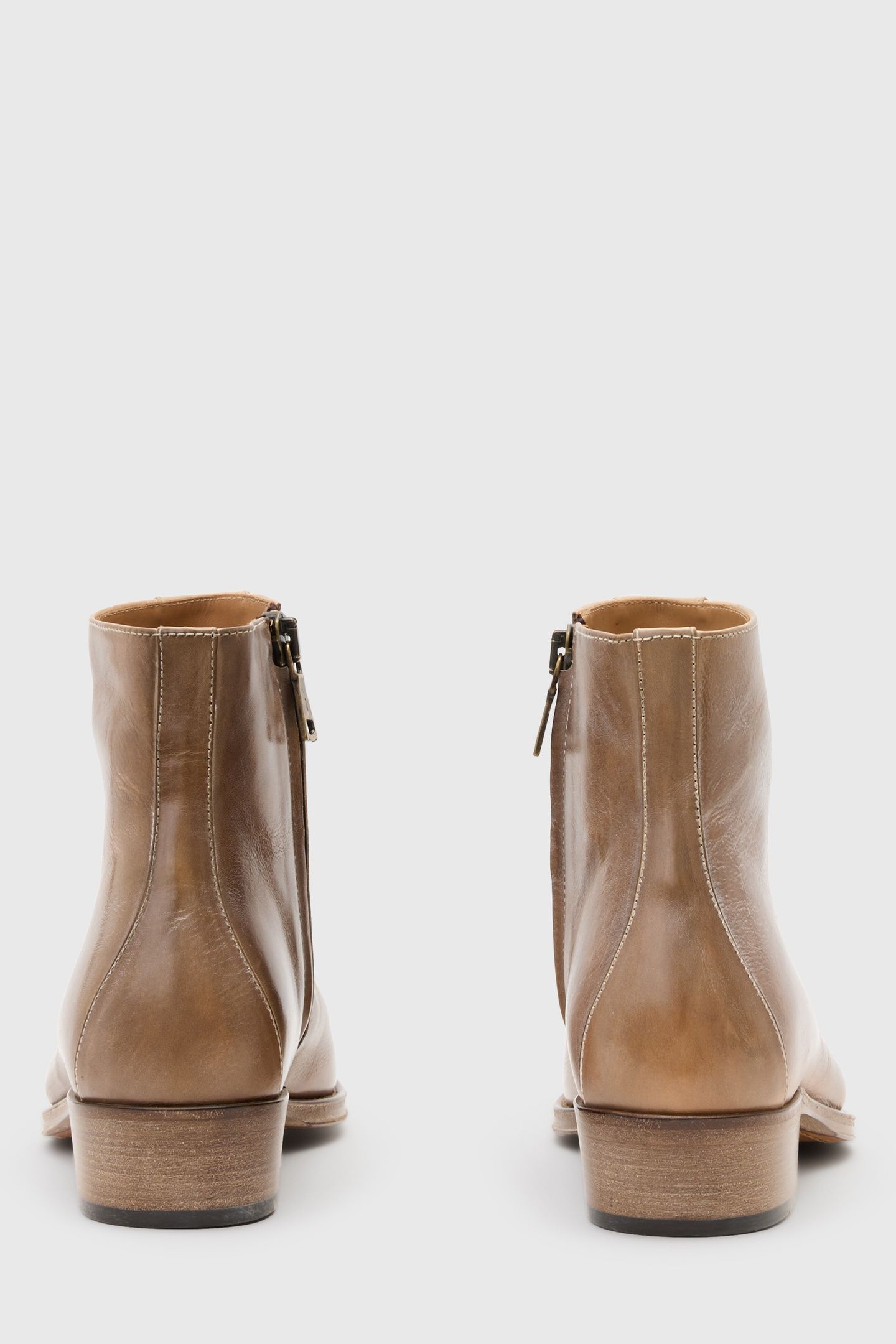 LUDLOW RETRO ZIP BOOT TAN 3