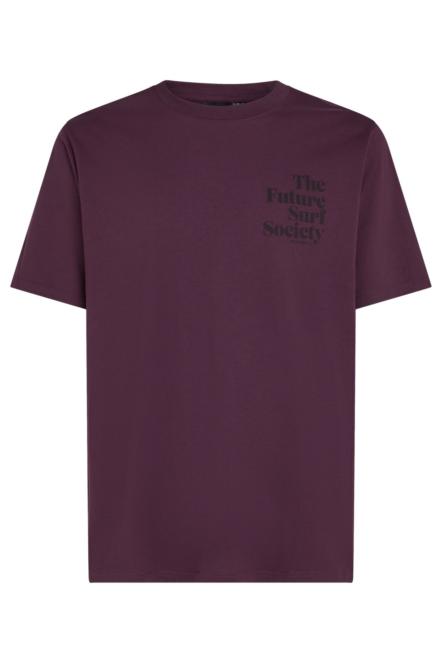 THE FUTURE SURF SOCIETY T-SHIRT AUBERGINE 4