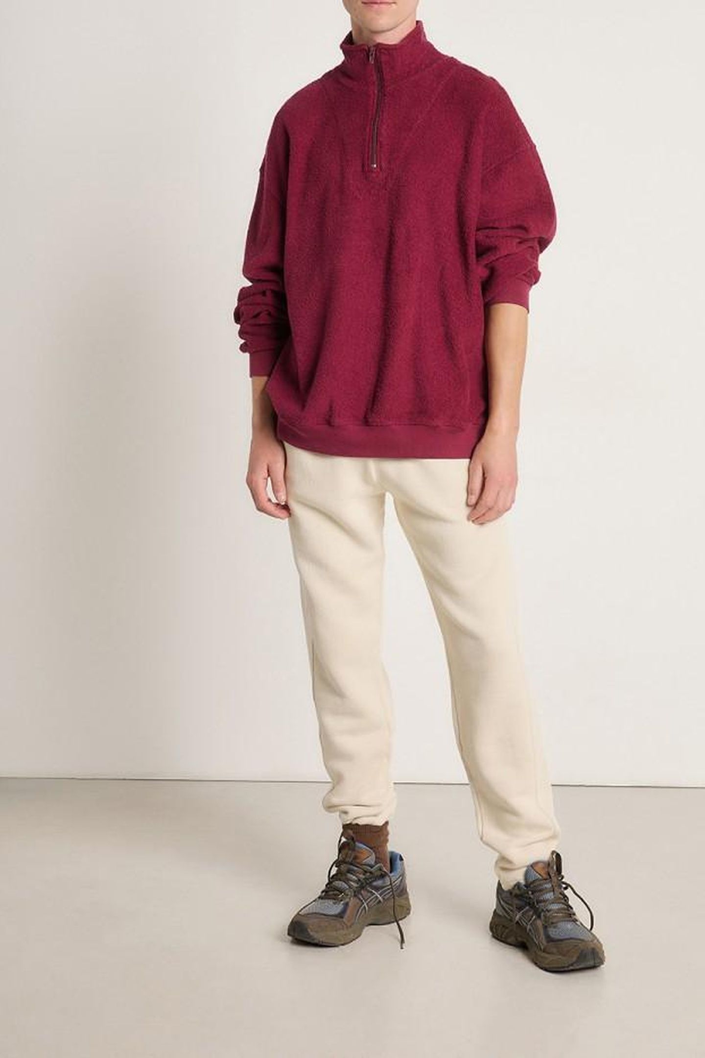 XYBAY SWEAT PANTS ECRU 10