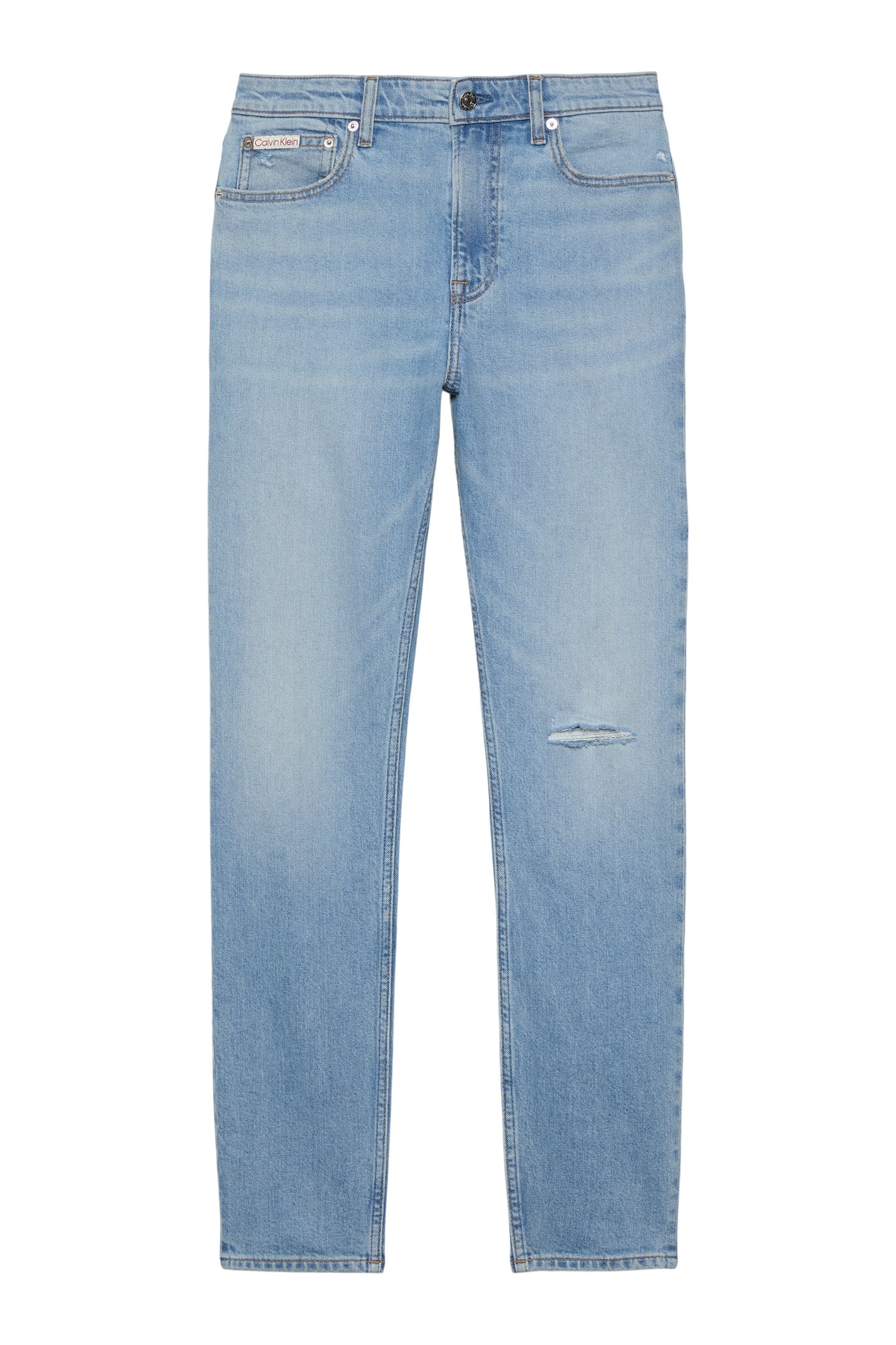 SLIM TAPER JEANS DISTRESSED SEA 5