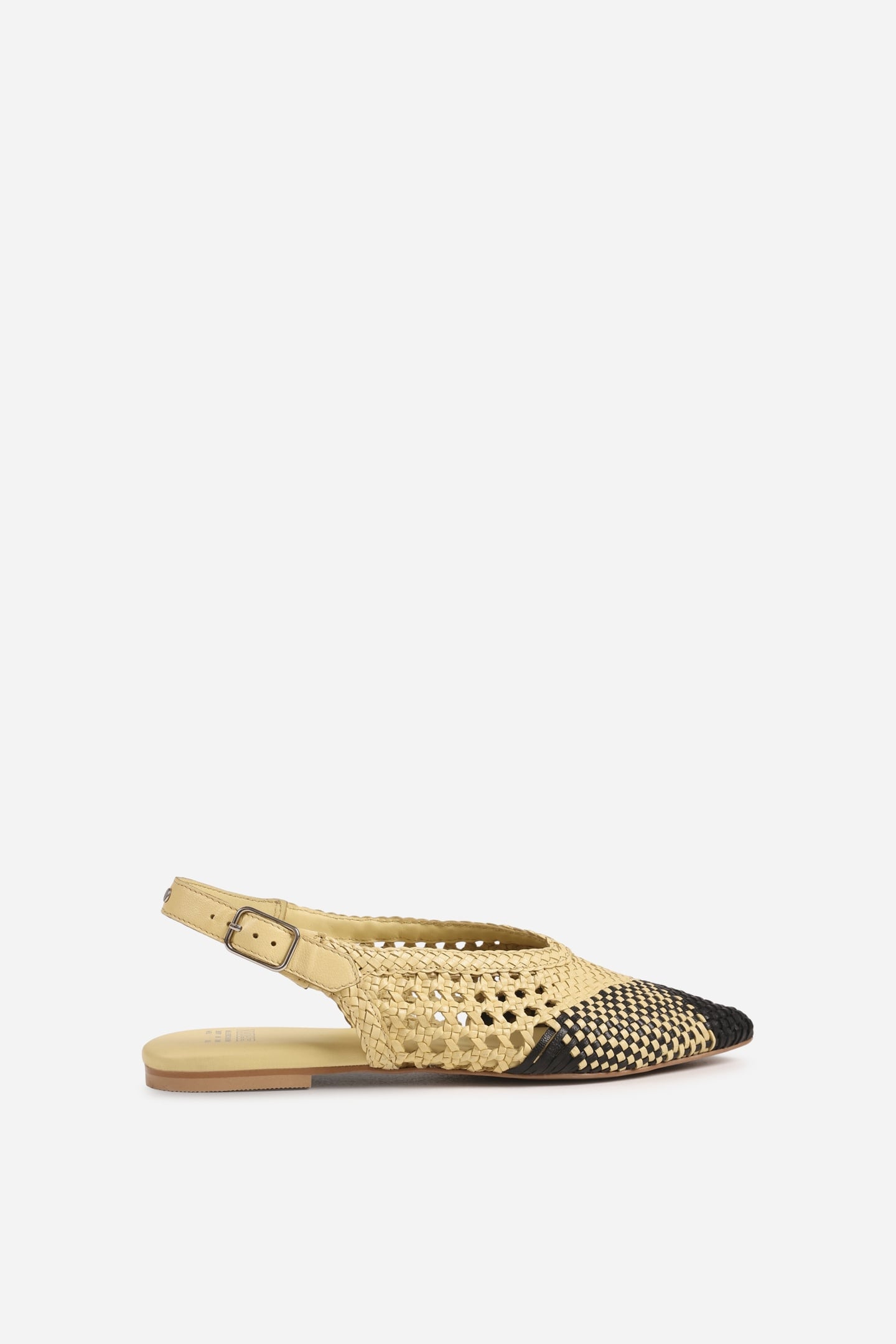 AMME-LINE LOW SHOE BUTTER YELLOW/BLACK 1