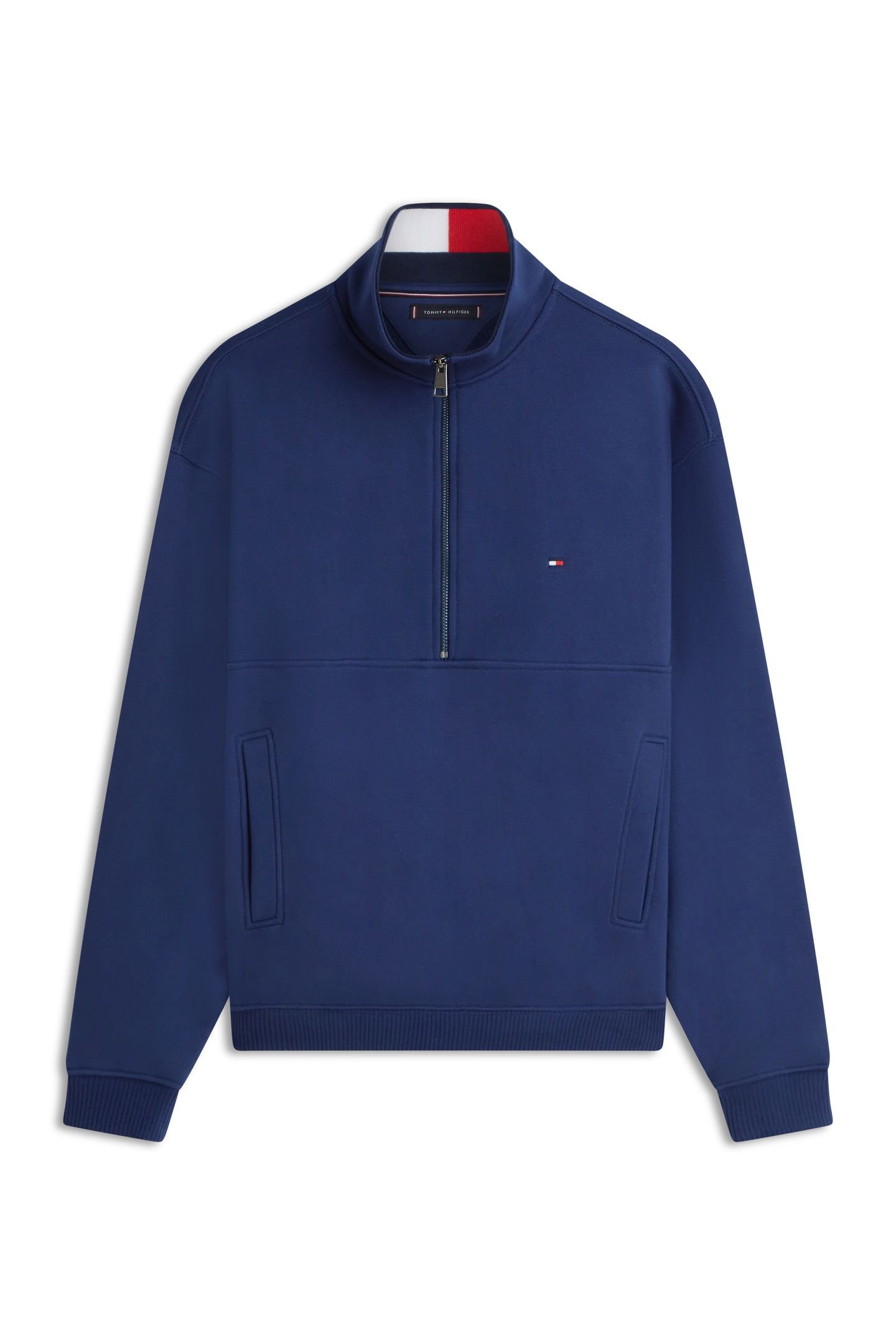 FLAG 1/4 ZIP CARBON NAVY 4
