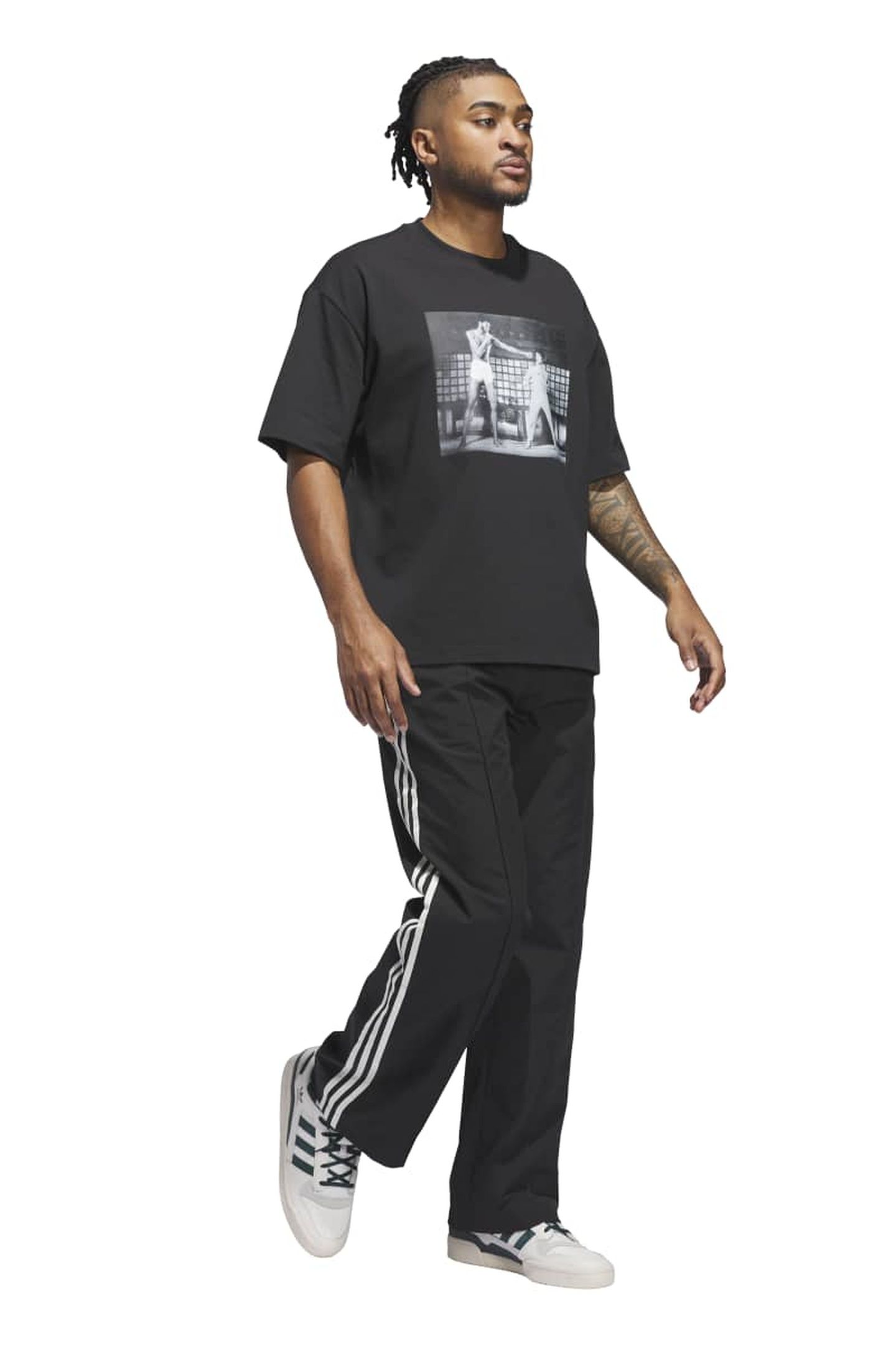 UNISEX ORIGINALS KAREEM SCORING CHAMP GRAPHIC TEE BLACK 7