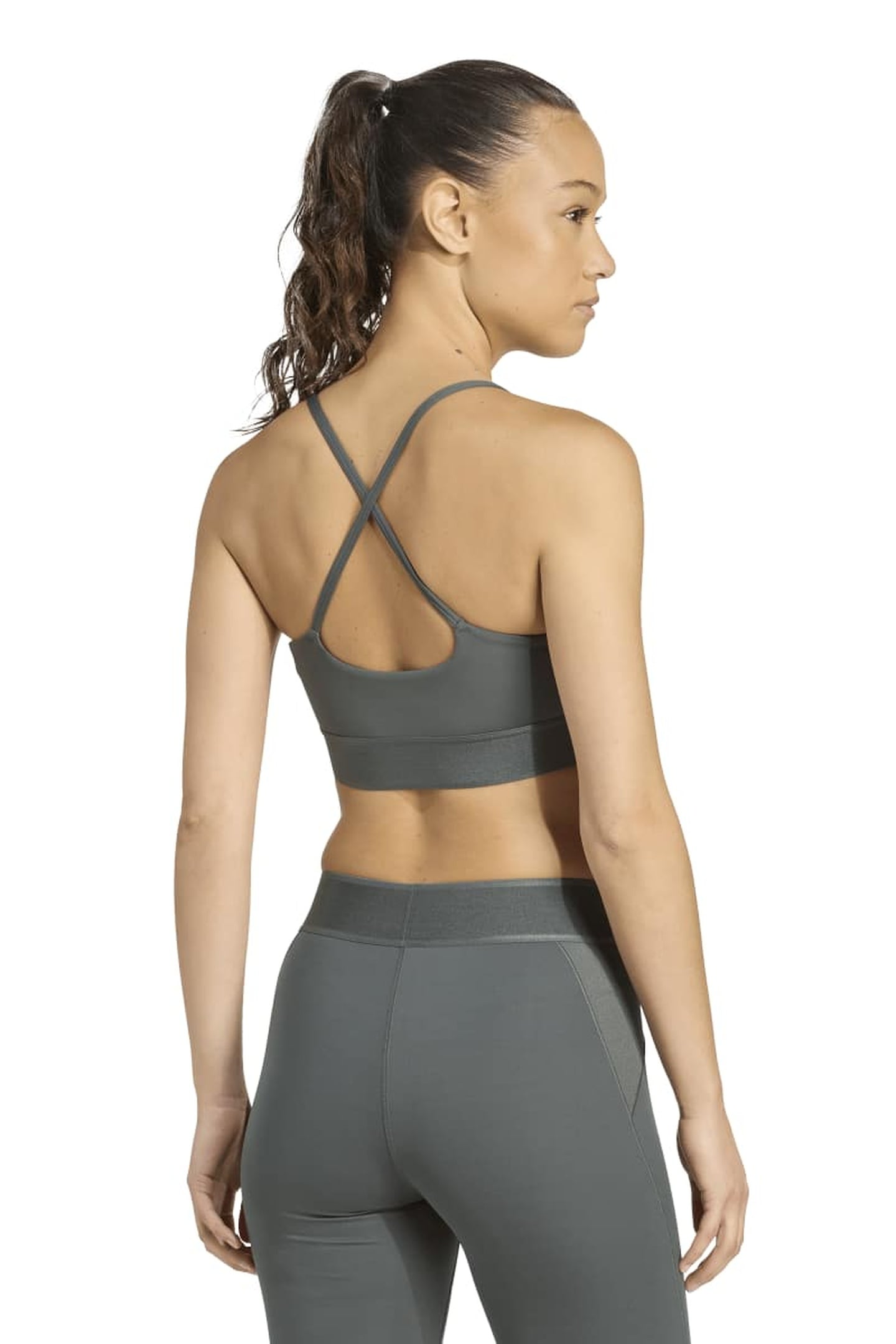 PERFORMANCE HYPERGLAM SHINE BRALETTE LEGEND IVY 2