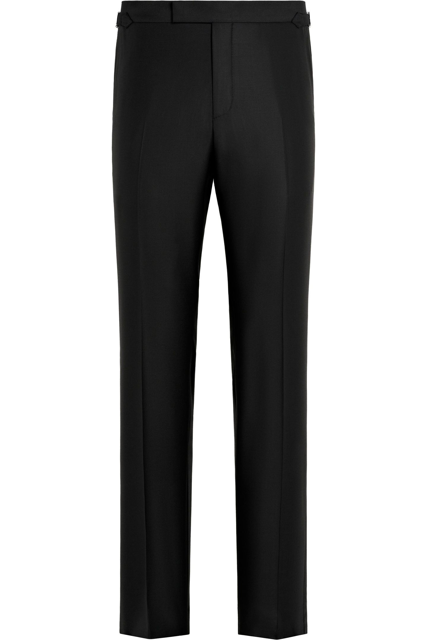 MILANO BLACK PURE WOOL S130 NESTED TUXEDOS BLACK 7