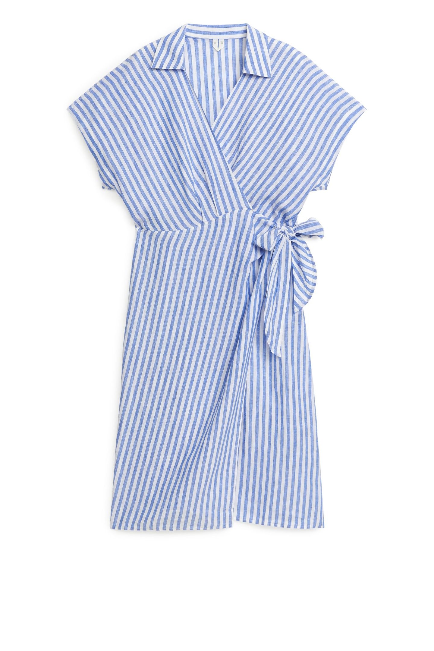FRANCA WRAP DRESS BLUE 3