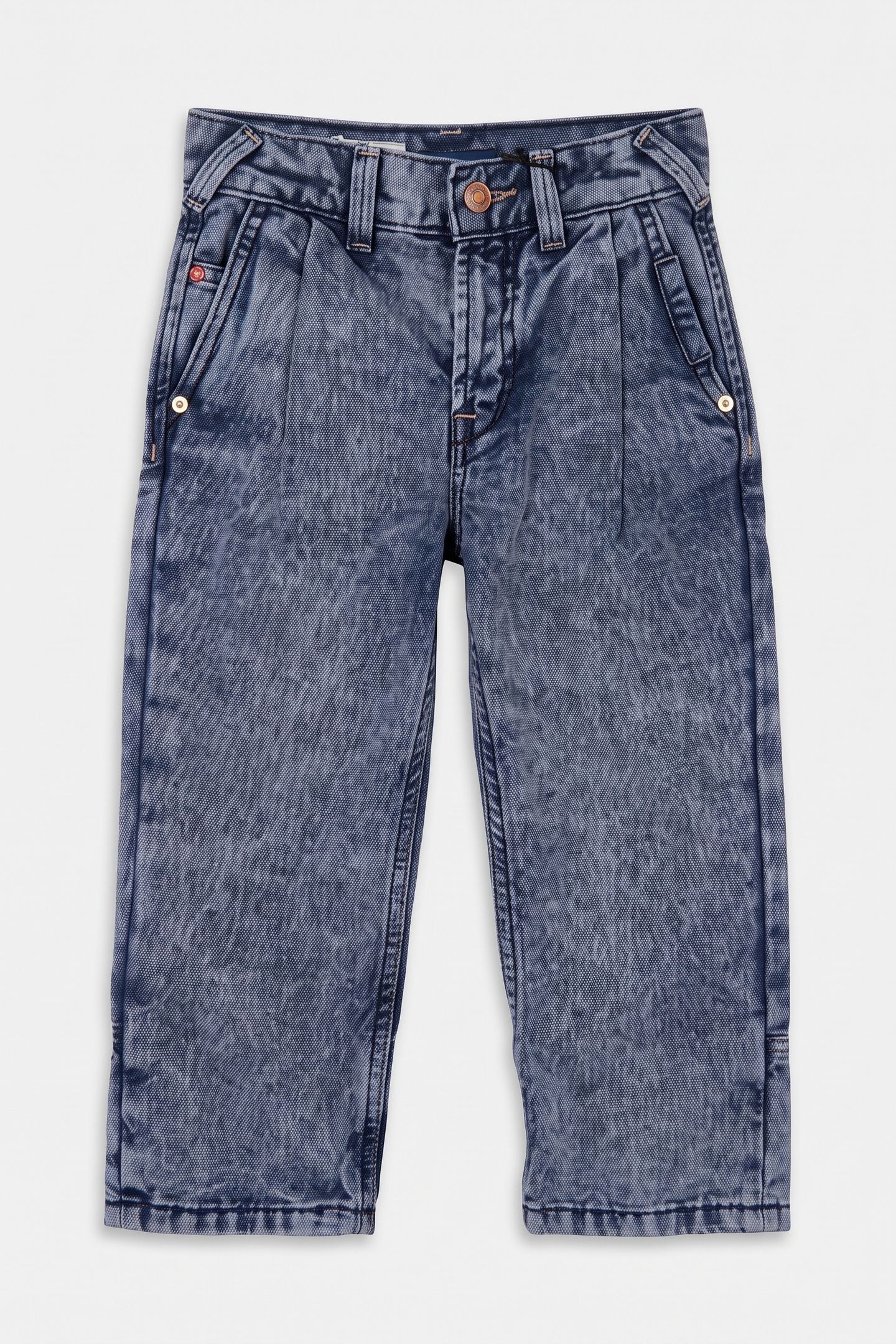 BOYS THE PITCH LOOSE JEANS IN MOUNTAIN DYED AND WASHED CANVA 2