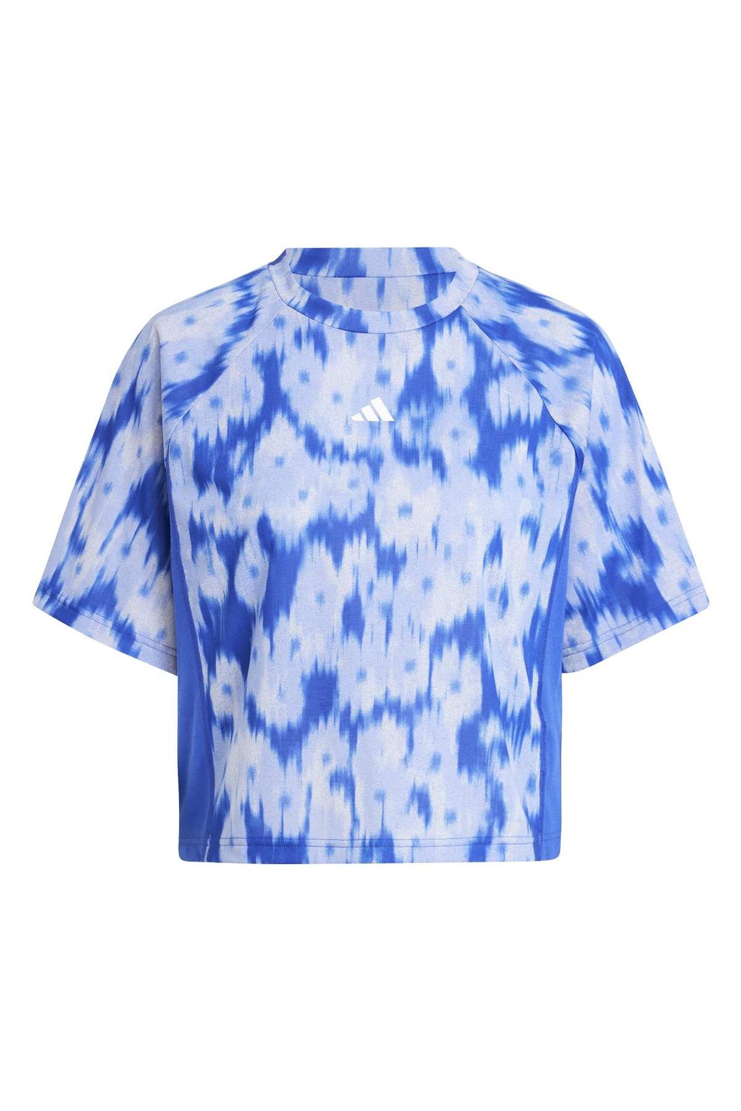 PERFORMANCE WORKOUT ESSENTIALS AOP FLOWER TIE-DYE TEE SEMI L 3