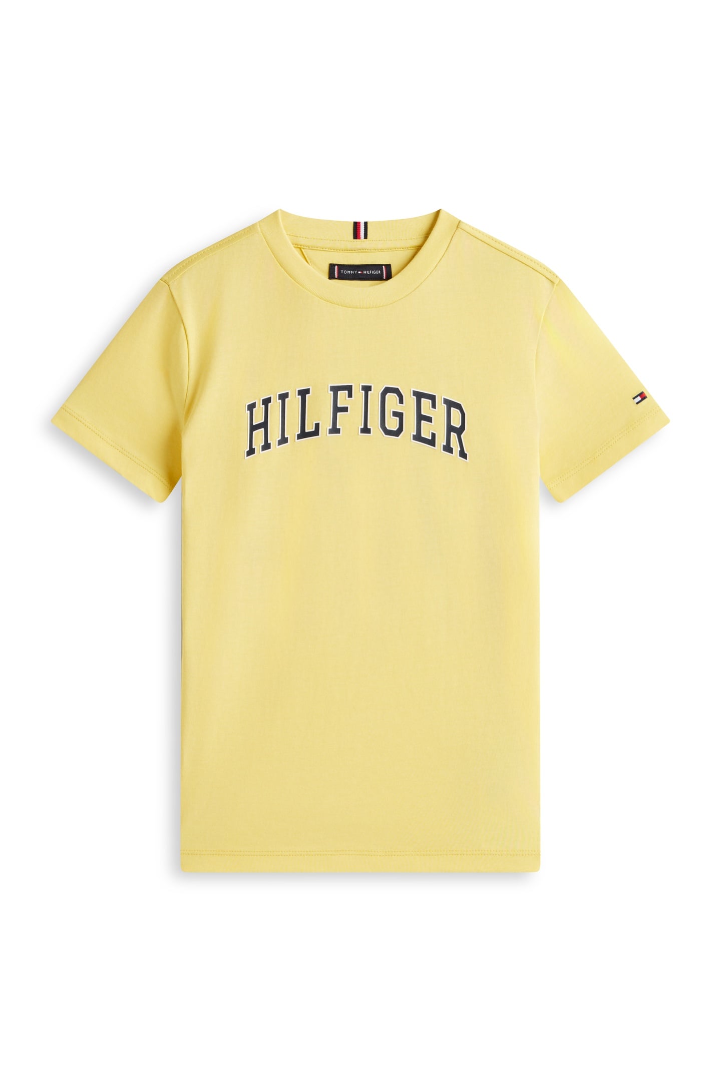 BOYS HILFIGER VARSITY T-SHIRT YELLOW DAHLIA 4