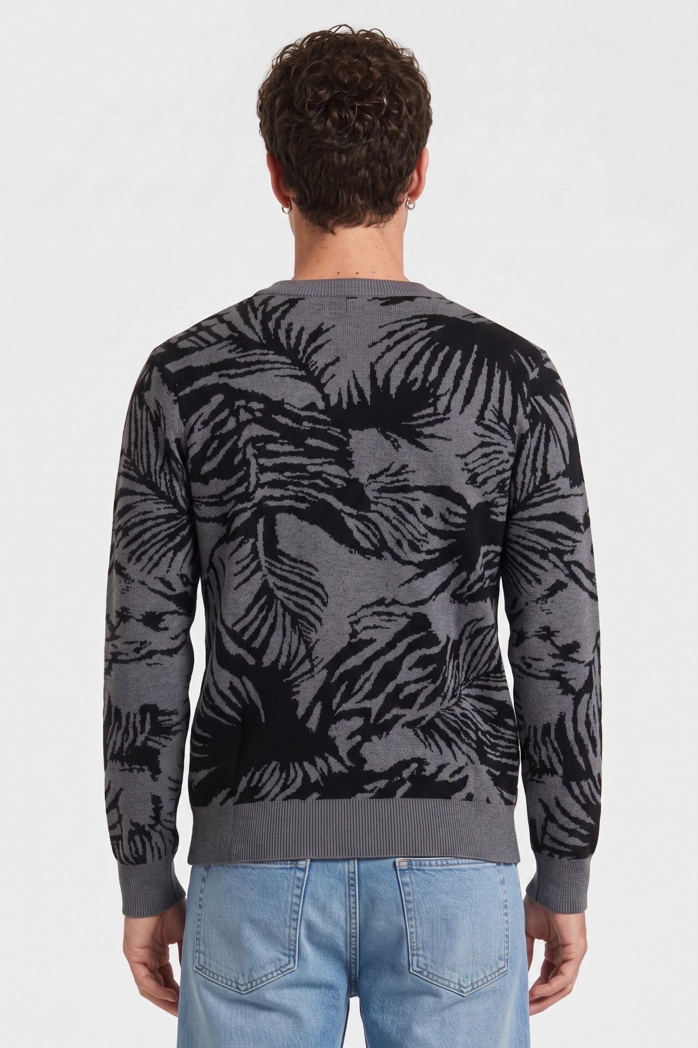 NOLAN PULLOVER BLACK/GREY 2