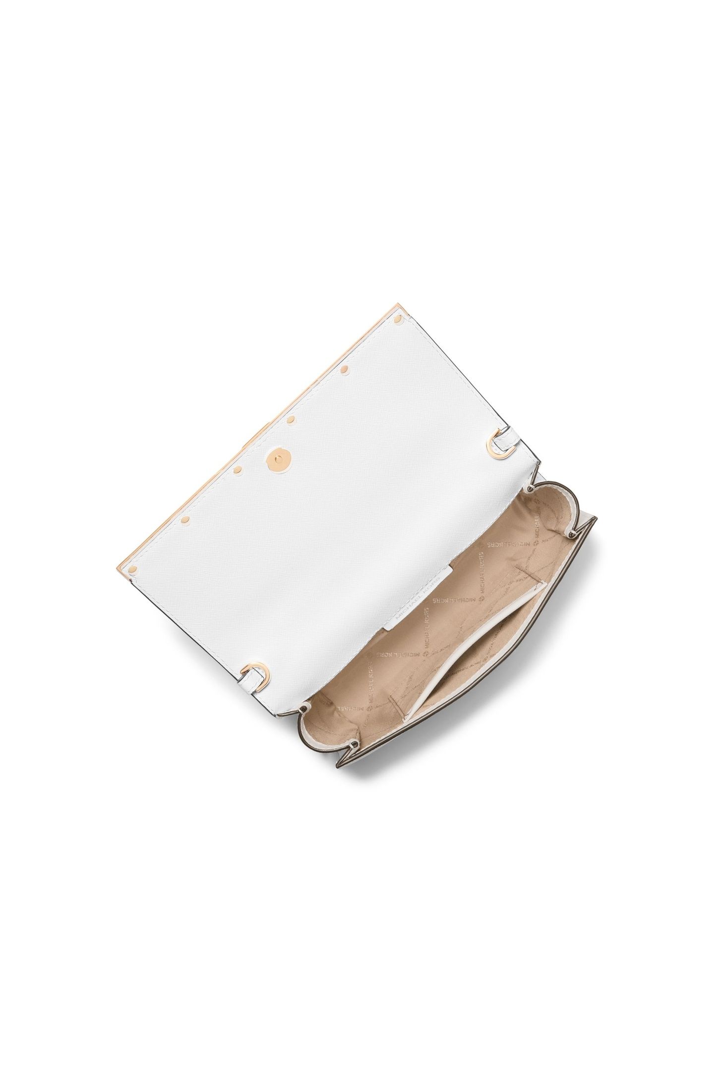 LARGE EAST/WEST CLUTCH OPTIC WHITE 2