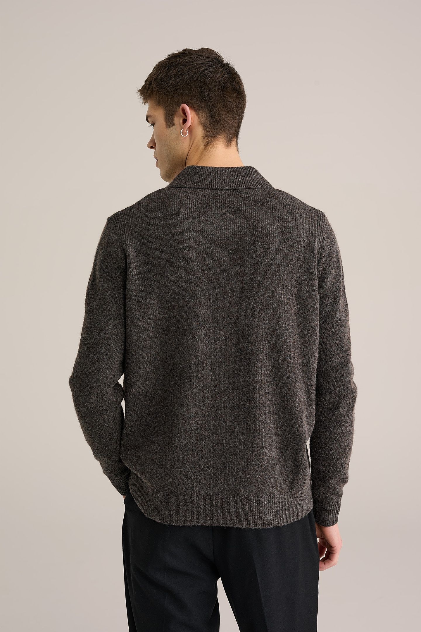 CARDIGAN DARK BROWN 4