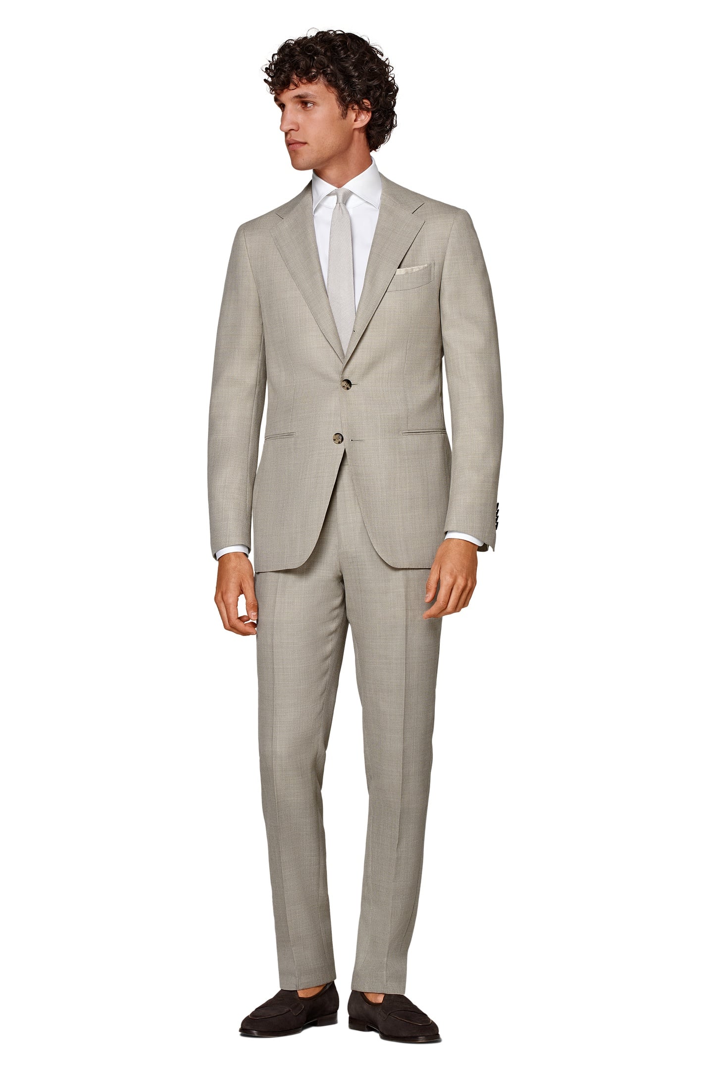 SUIT HAVANA SAND PURE WOOL NESTED SUITS SAND 1