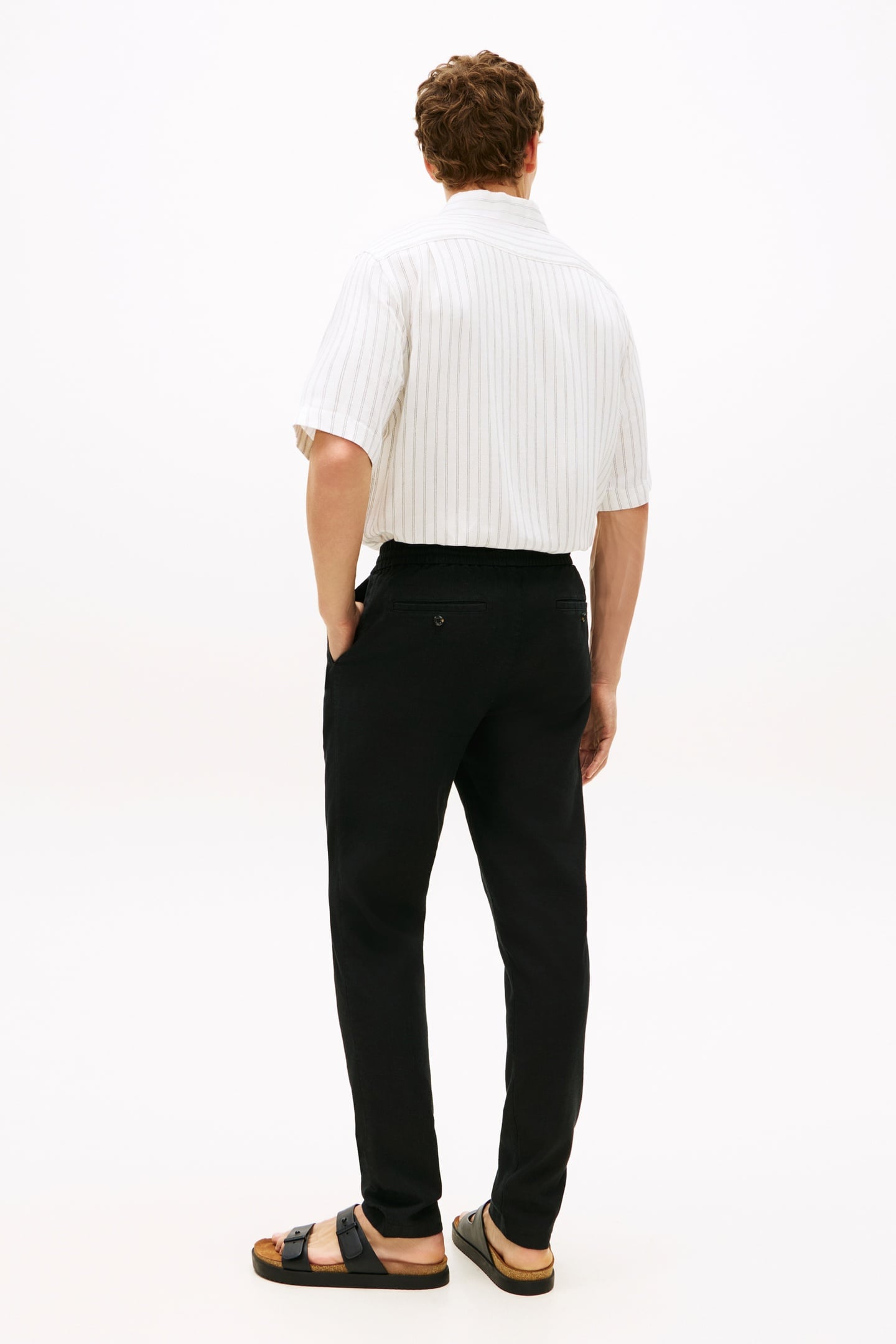 HARLEM PO SORONA LINEN CHINO BLACK 3