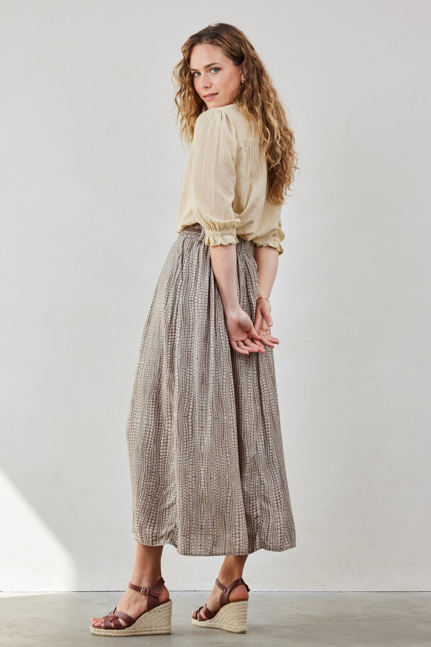 BLOUSE PARIS FEATHER GREY 3
