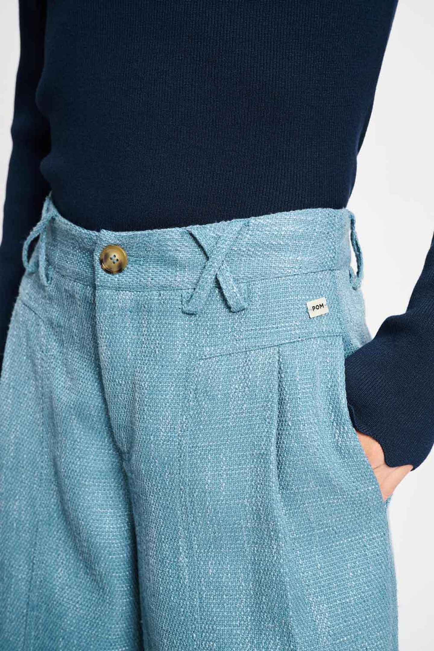 PANTS - BOUCLÉ DAWN BLUE 6