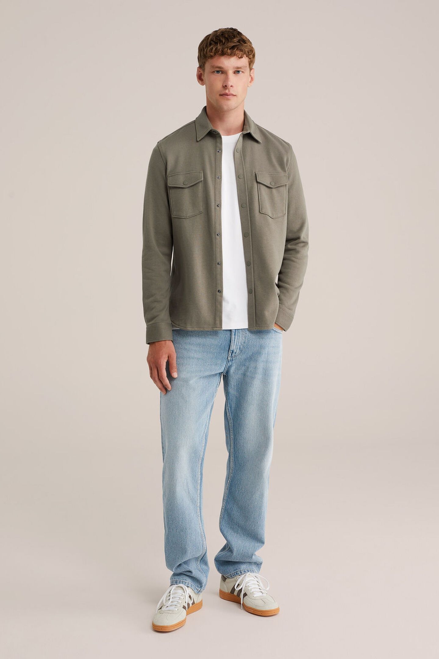 OVERSHIRT OLIVE GREEN 1
