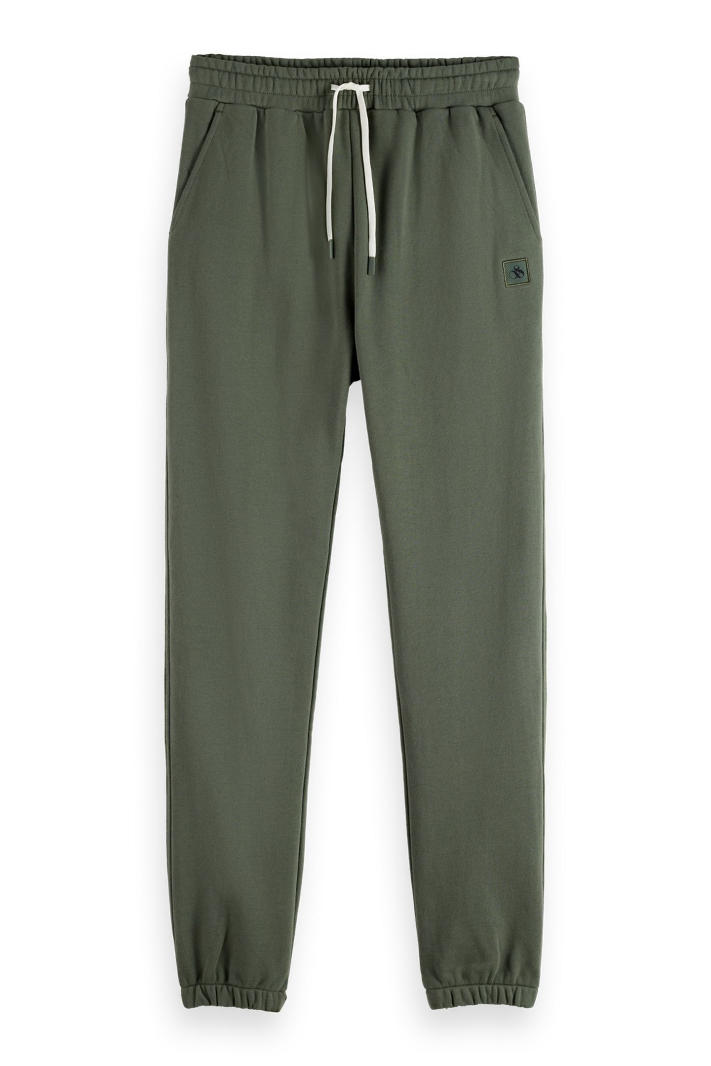 LOGO BADGE SWEATPANTS THYME 1