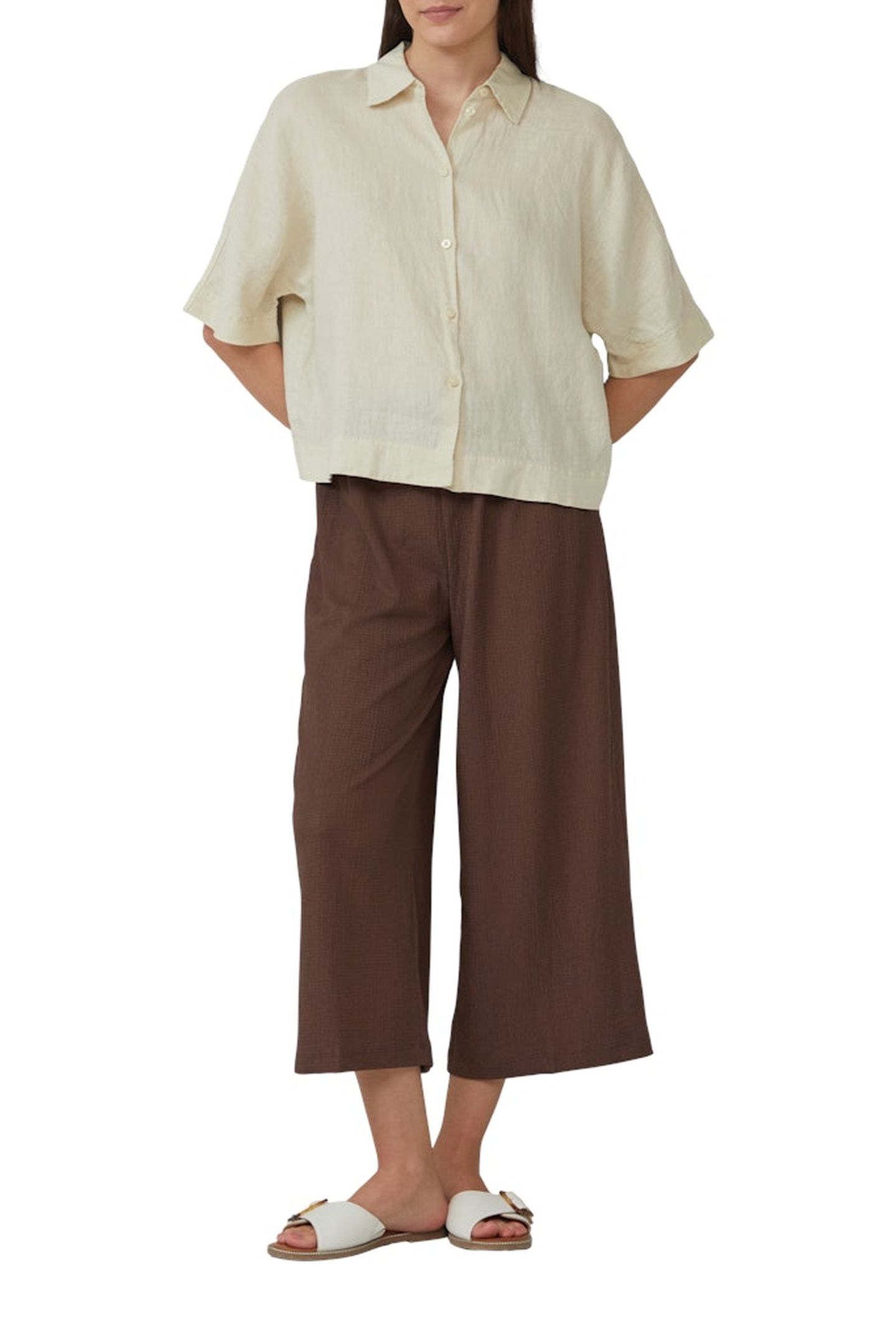 S.OLIVER BLOUSES BEIGE 2