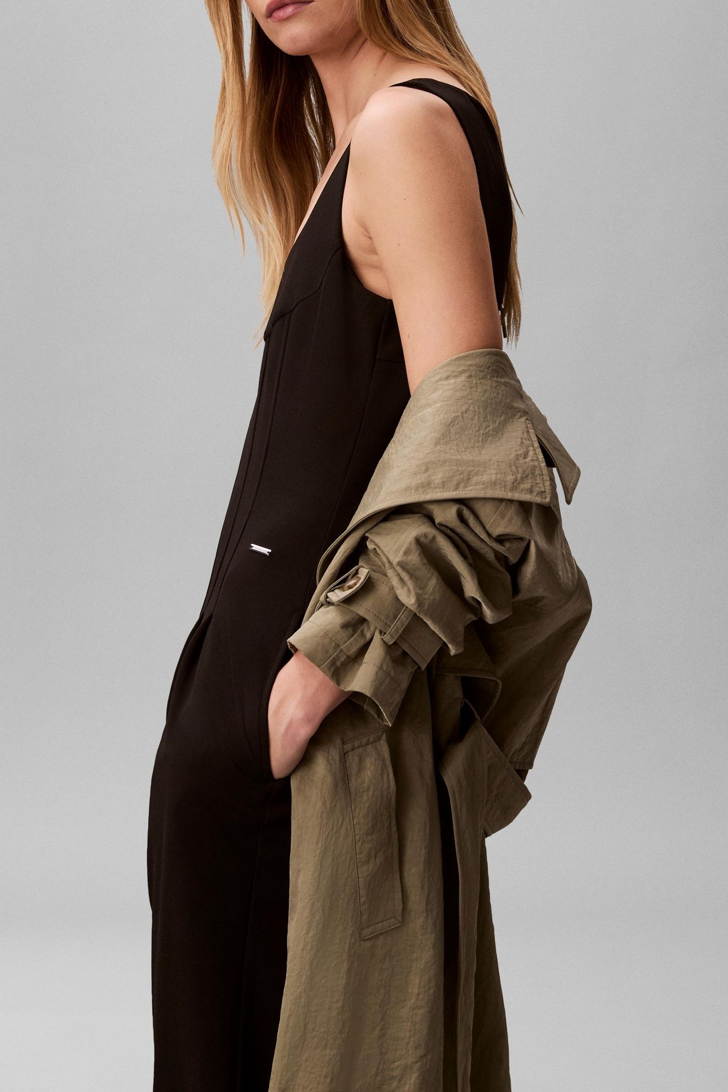 SCUBA CREPE JUMPSUIT BLACK 5