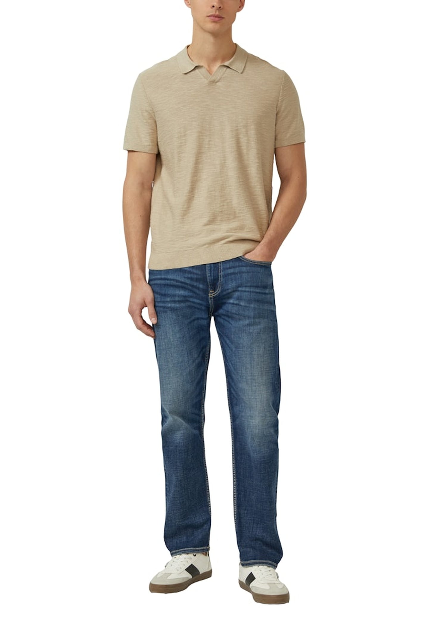 S.OLIVER PULLOVER SHORTSLEEVE BEIGE 4