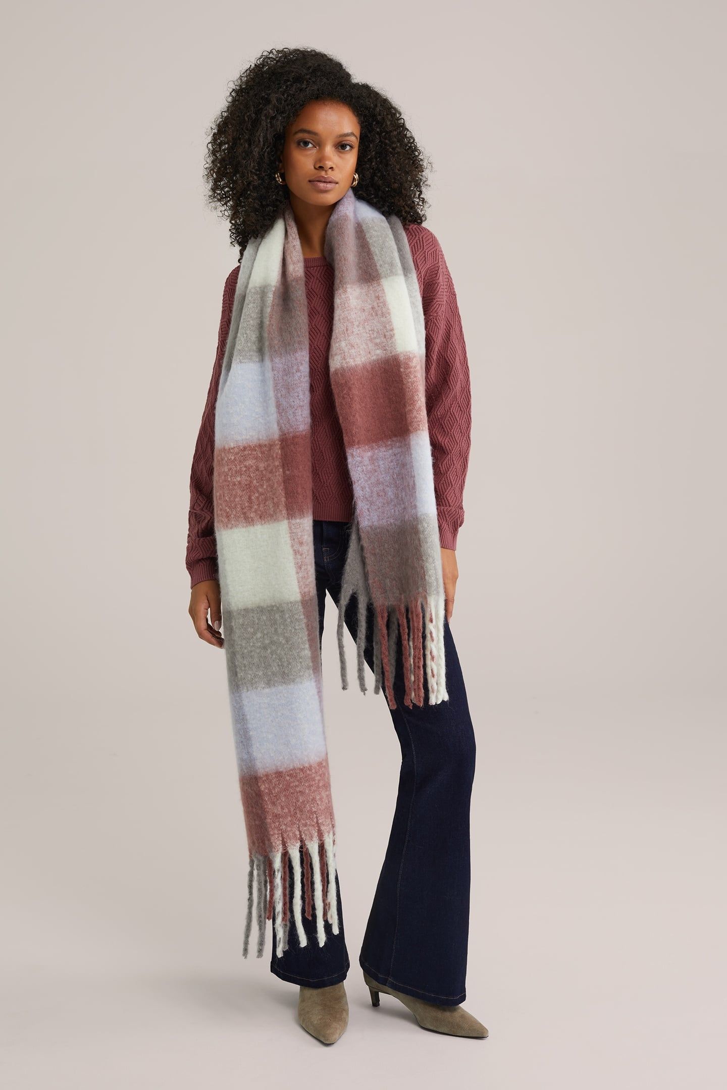 SCARF OUTDOOR PINK 1