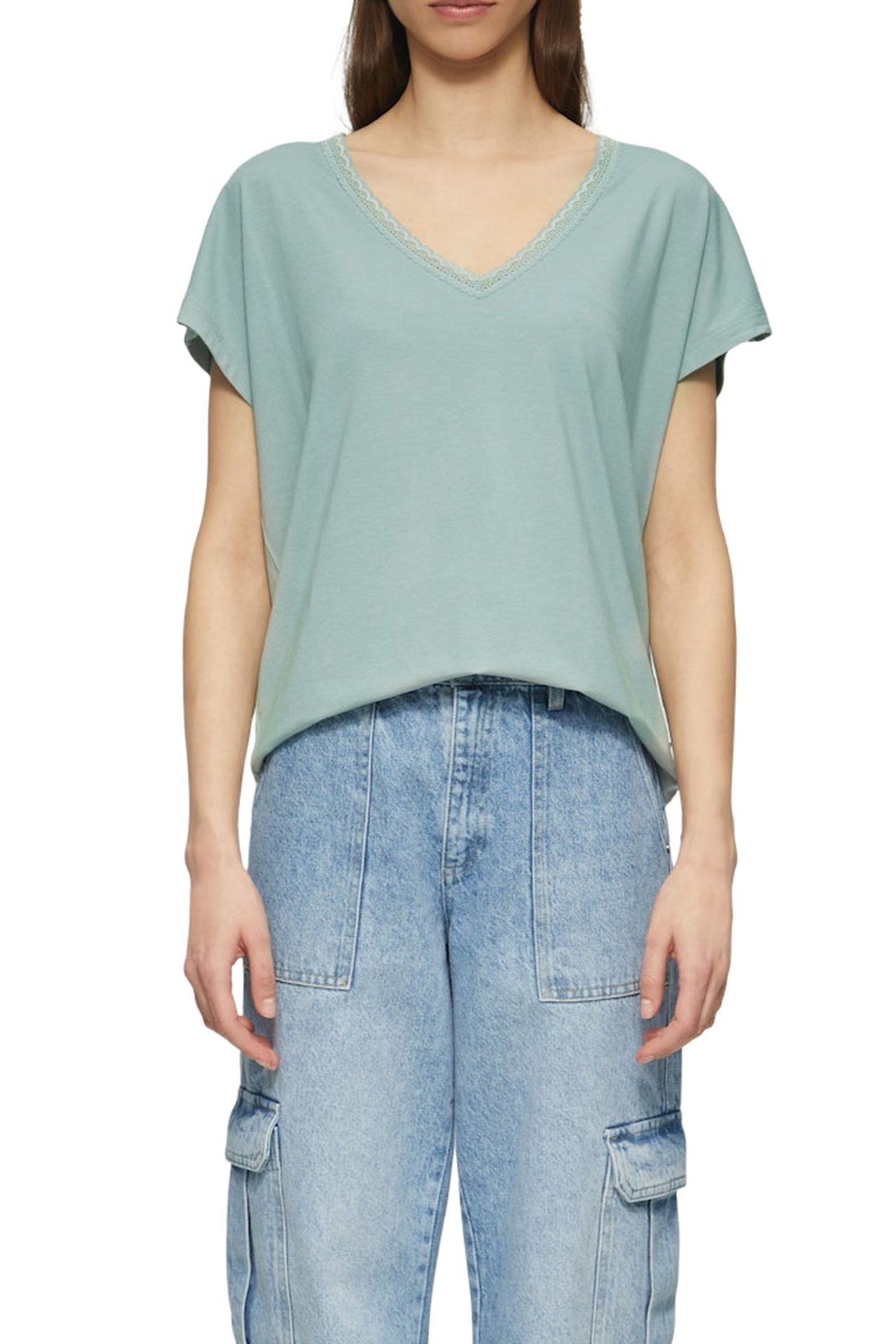 S.OLIVER-QS T-SHIRTS GREEN 1