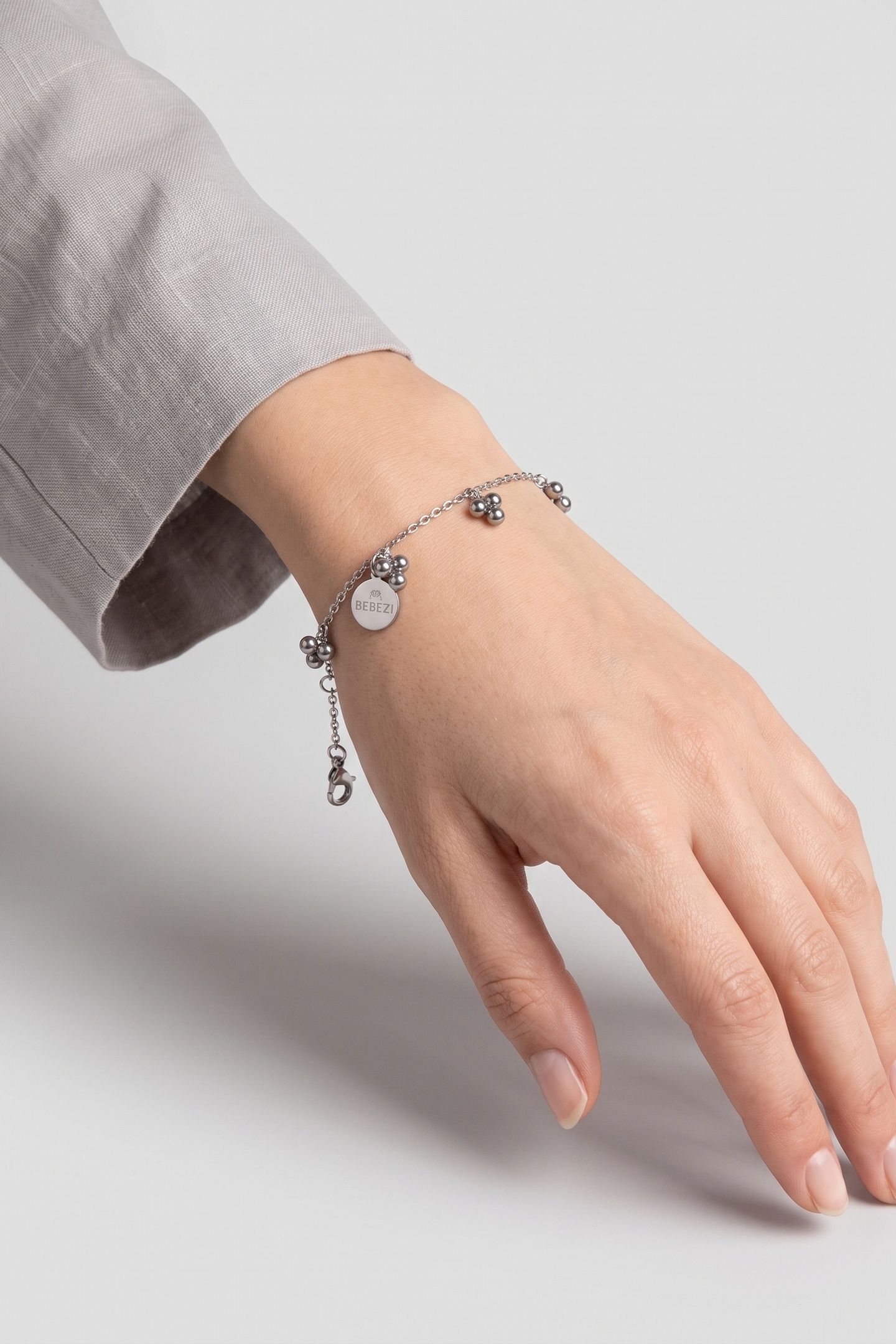 SEED ARMBAND SILVER 1
